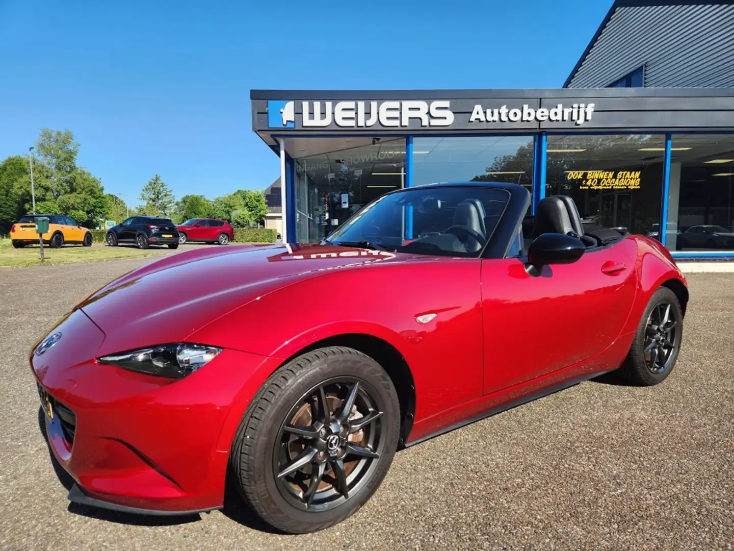 Mazda MX-5 1.5 Skyactv-G 131pk GT-M Leer, BOSE, Navigatie, Cr Rosso - 1