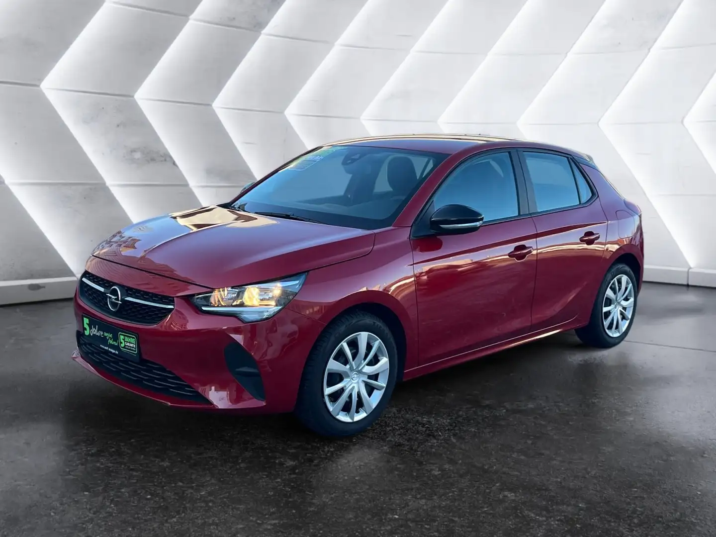 Opel Corsa F 1.2 Edition SpurH Klima ZV Rouge - 2