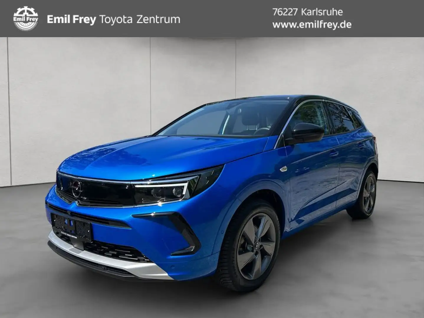 Opel Grandland Grandland 1.2 DI AT Ultimate IntelliLux AGR AHK Modrá - 1