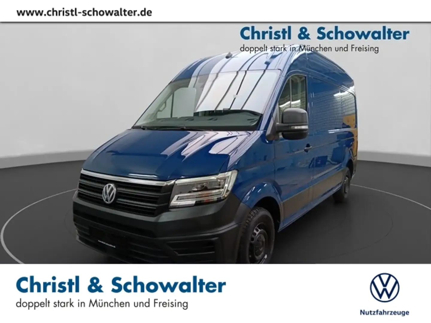 Volkswagen Crafter 35 Kasten HD 2.0 TDI LED RFK GRA SHZ PDC Blau - 1