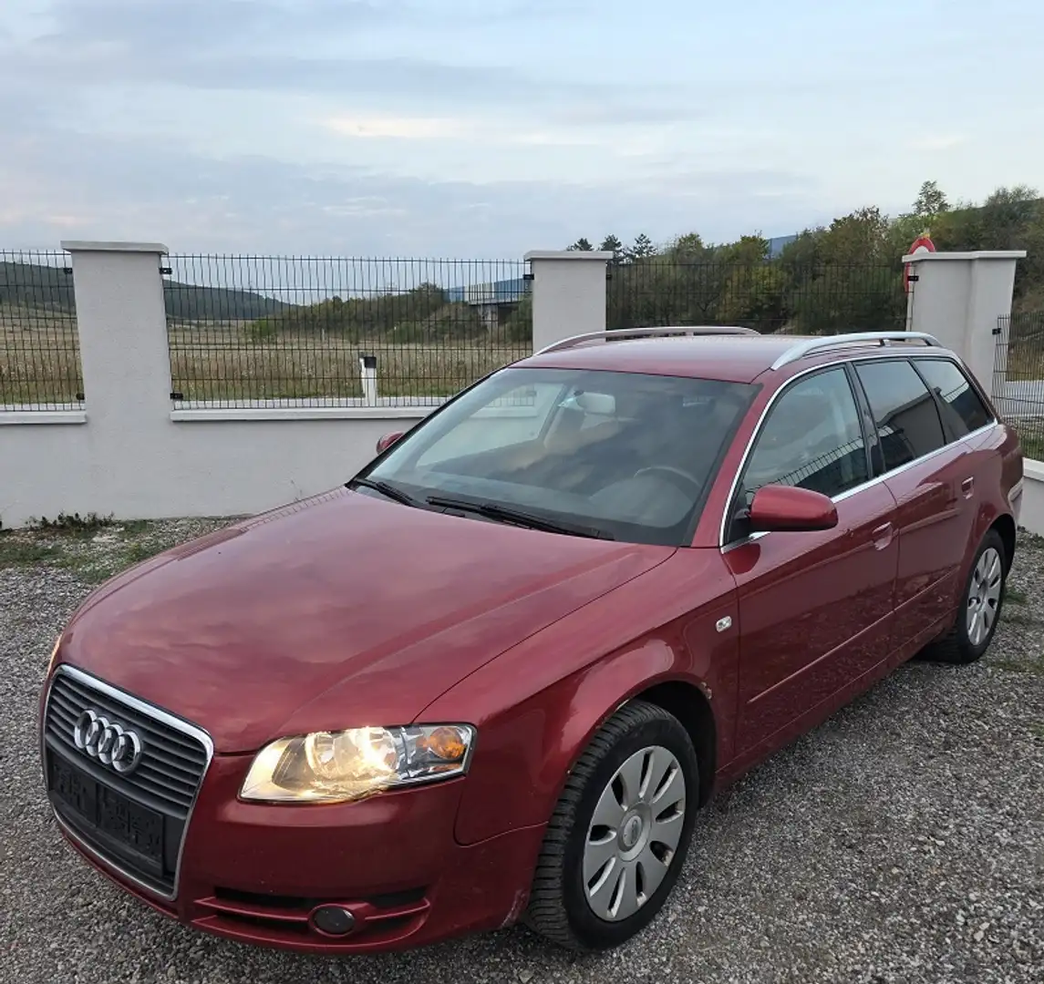 Audi A4 A4 Avant 1,9 TDI DPF Komfort Edition Rot - 1
