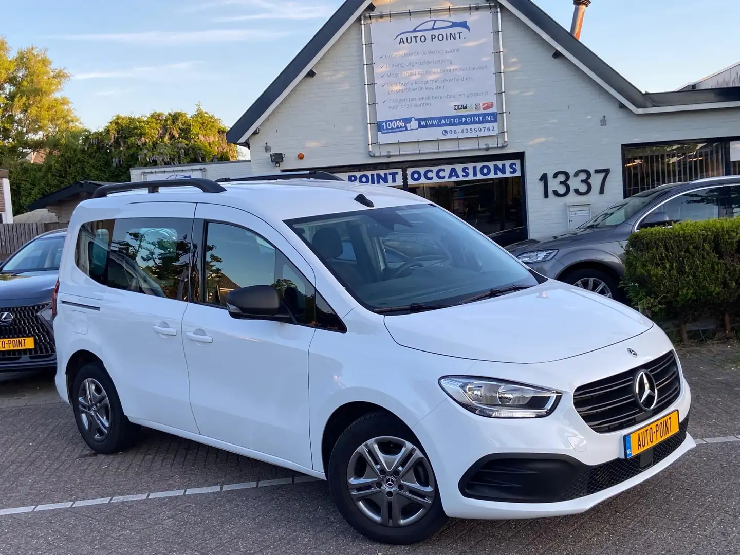 Mercedes-Benz Citan BENZINE TOURER UNIEK 5-PERSOONS/DEALER ONDERHOUDEN Blanc - 2