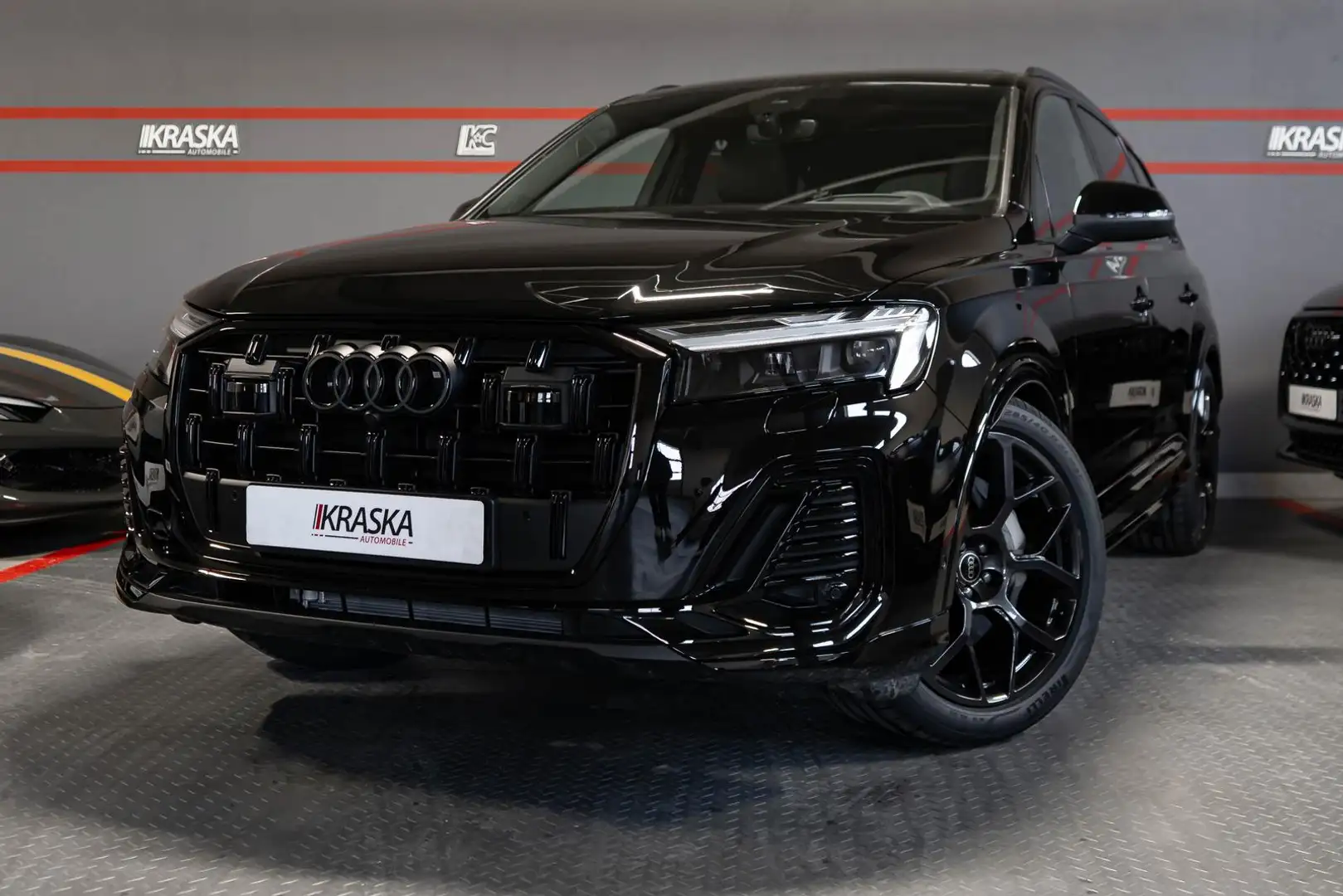 Audi Q7 50 TDI quattro S-Line - AHK- PANO -Matrix ABT Чорний - 1