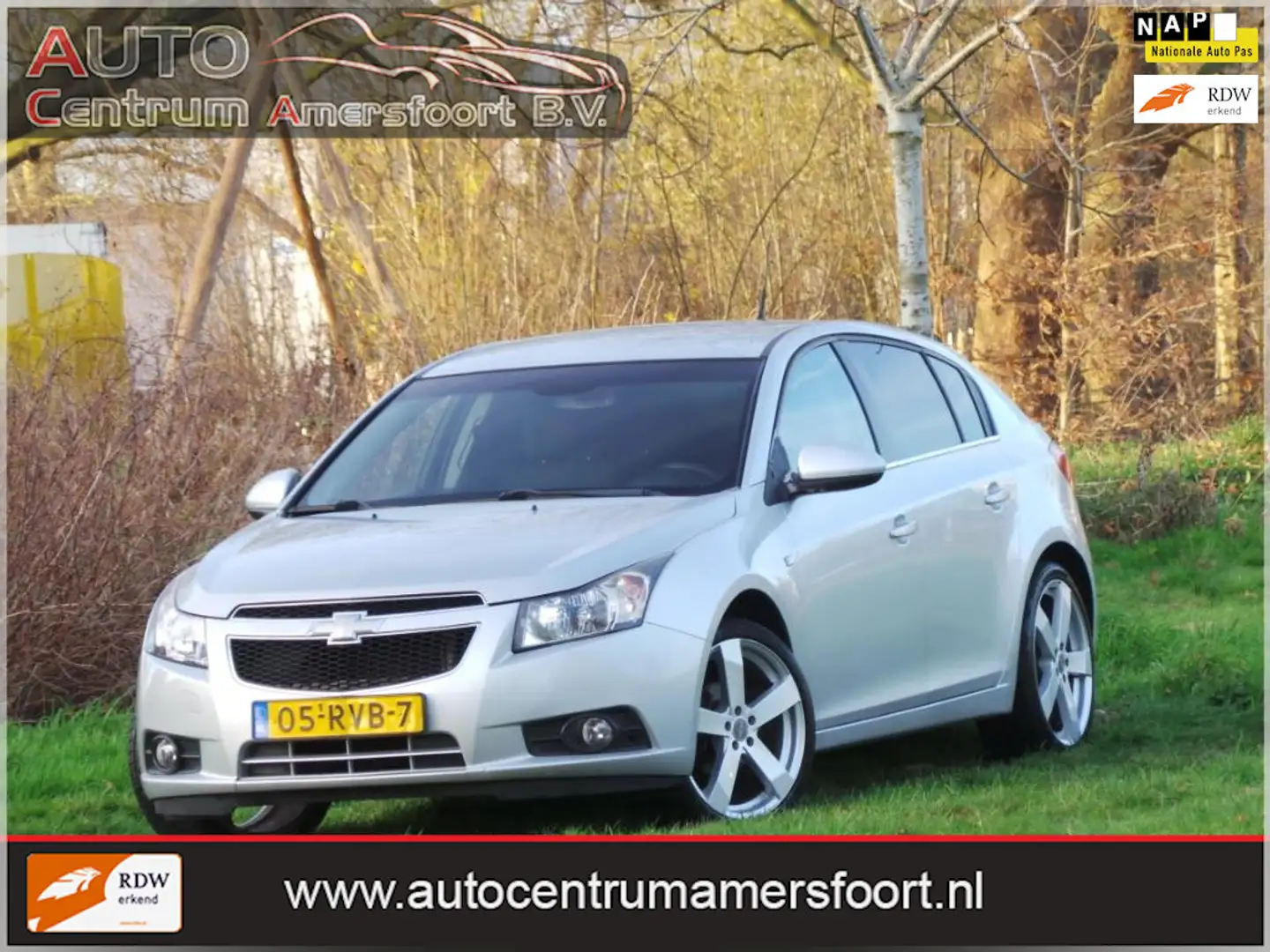 Chevrolet Cruze 1.8 LTZ ( INRUIL MOGELIJK ) Сірий - 1