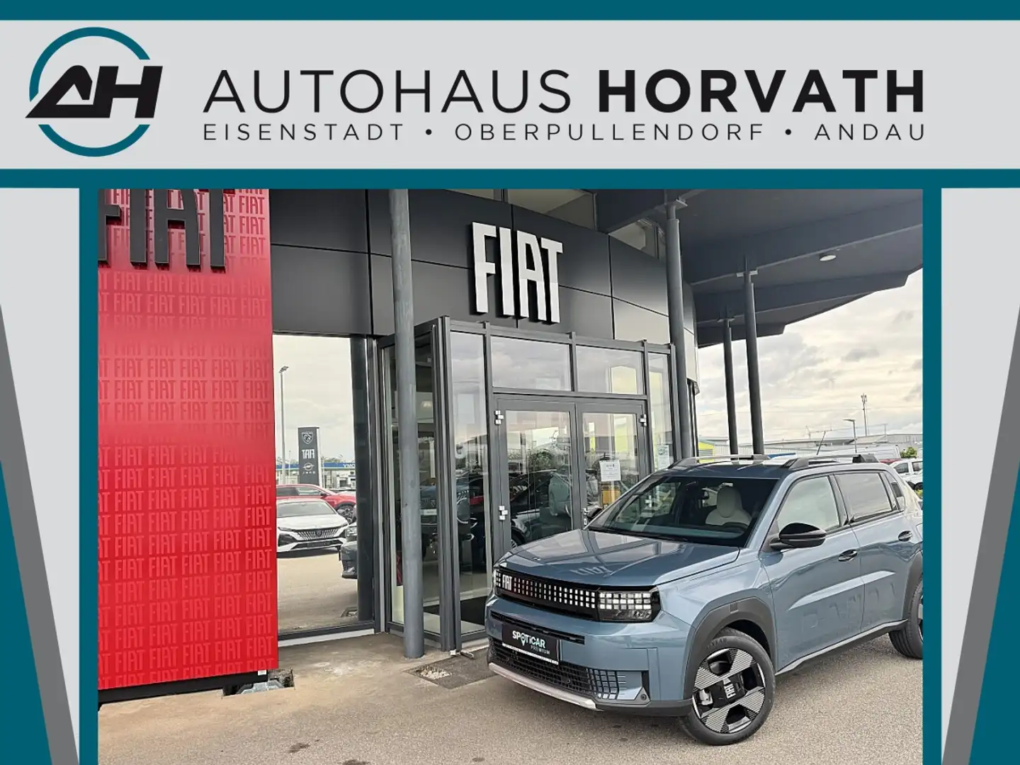 Fiat Grande Panda Hybrid mHEV 110 6-Gang eDCT La Prima!TOP! Blau - 1