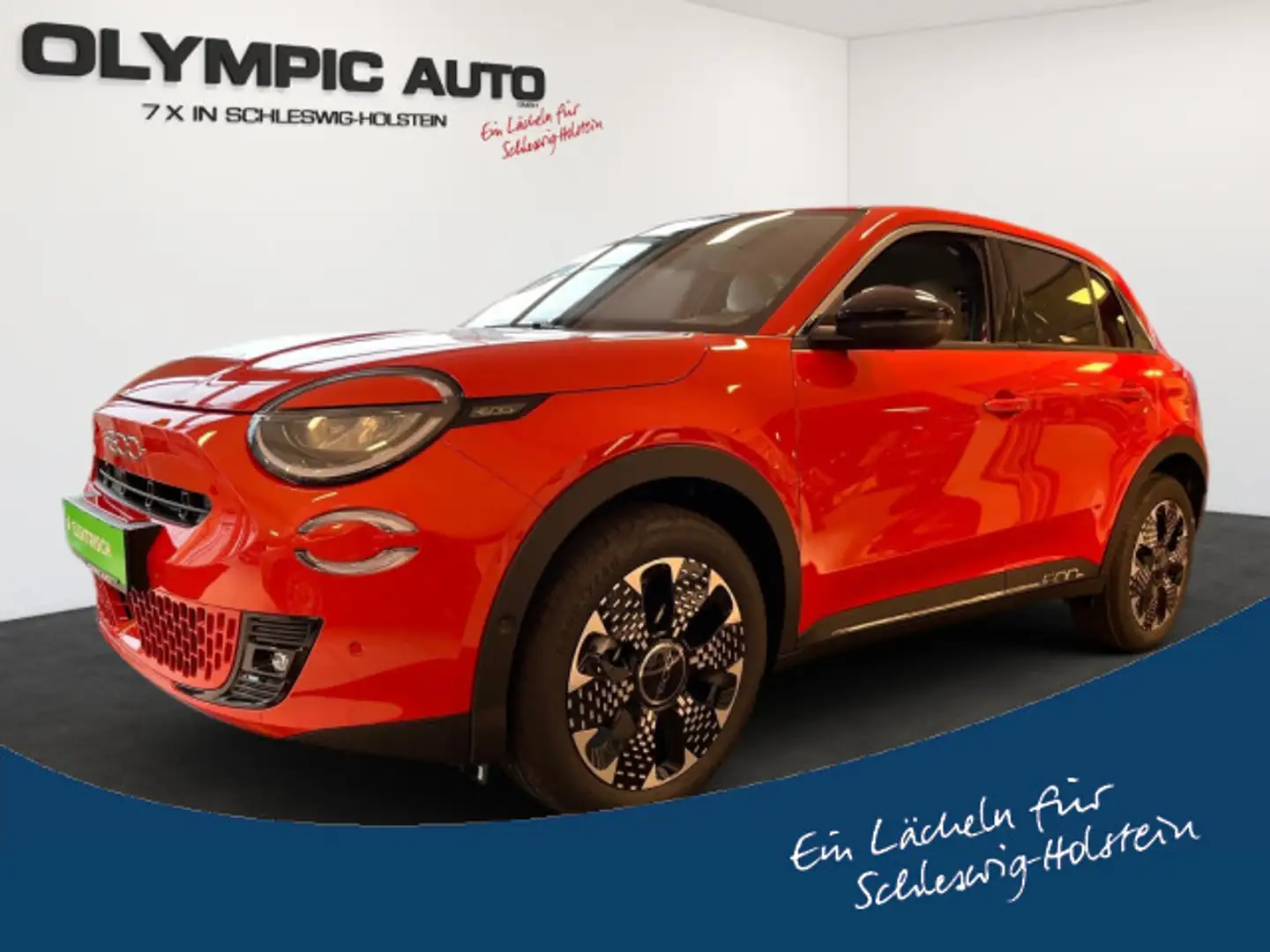 Fiat 600e 54kWh La Prima 360°SENSOR 11kW-ONBOARD NAVI Narancs - 1