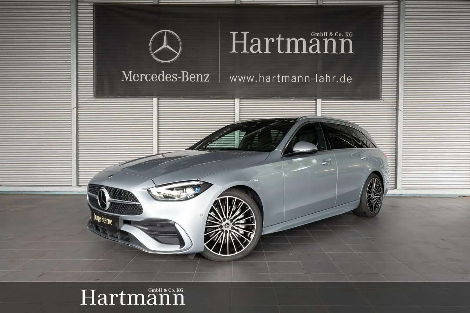 Mercedes-Benz C 300 C 300 d T AMG Panorama Fahrassistenz Digital AHK Silber - 1
