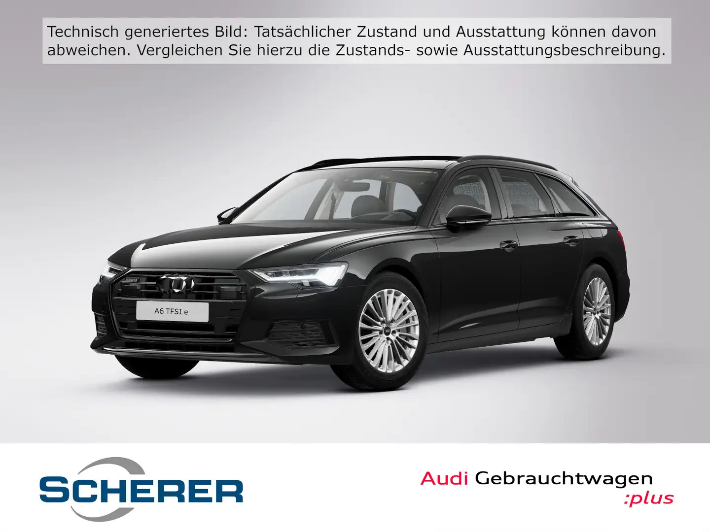 Audi A6 50 TFSIe quattro HD-MAT AHK PANO HUD Schwarz - 1