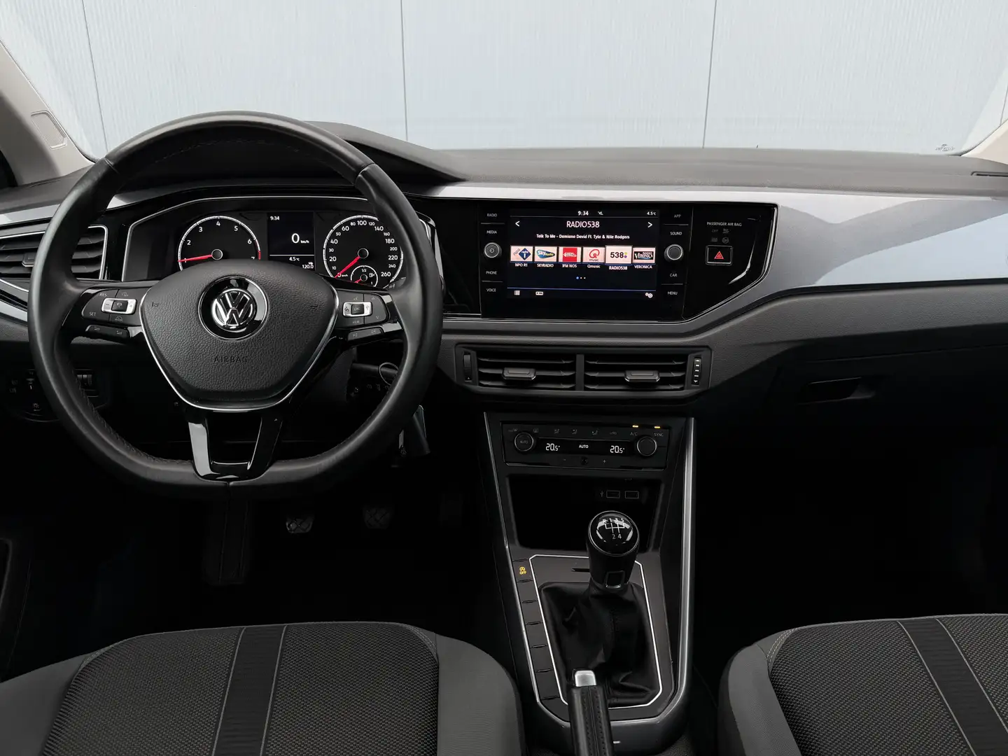 Volkswagen Polo 1.0 TSI Highline 1e eig./Apple Carplay/Climate/16i Bleu - 2