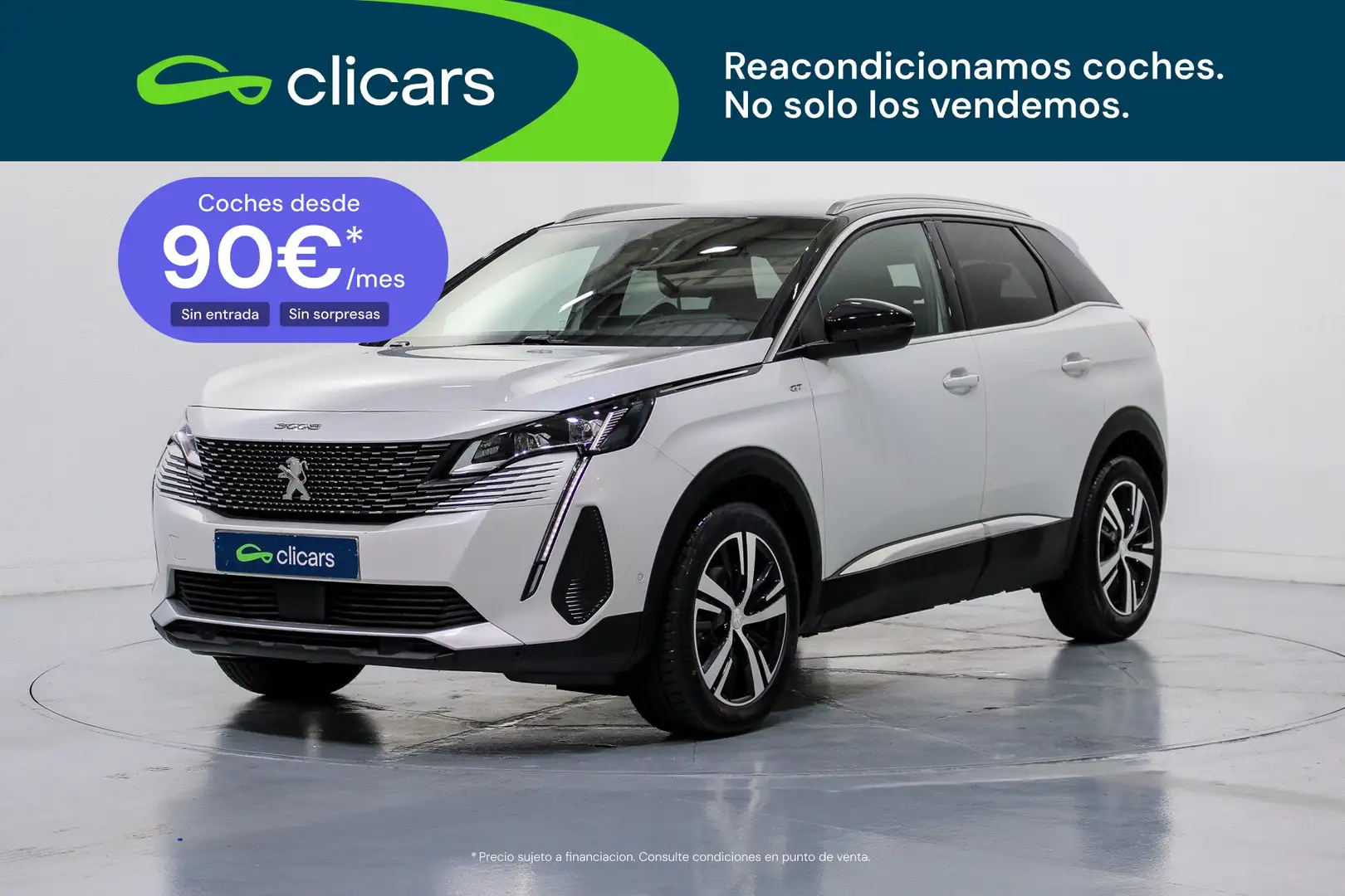 Peugeot 3008 Hybrid 136 GT eDCS6 Blanco - 1