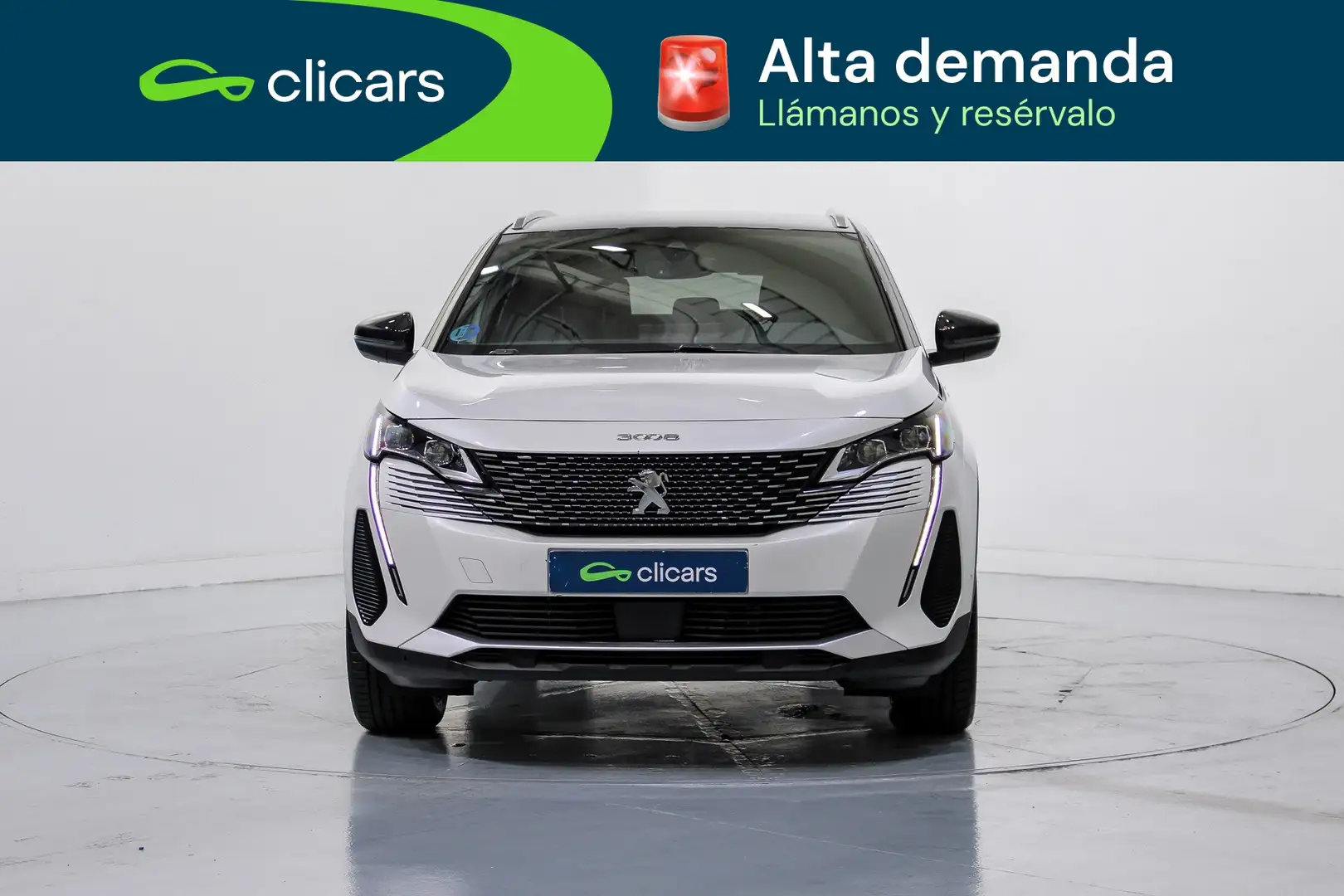 Peugeot 3008 Hybrid 136 GT eDCS6 Blanco - 2