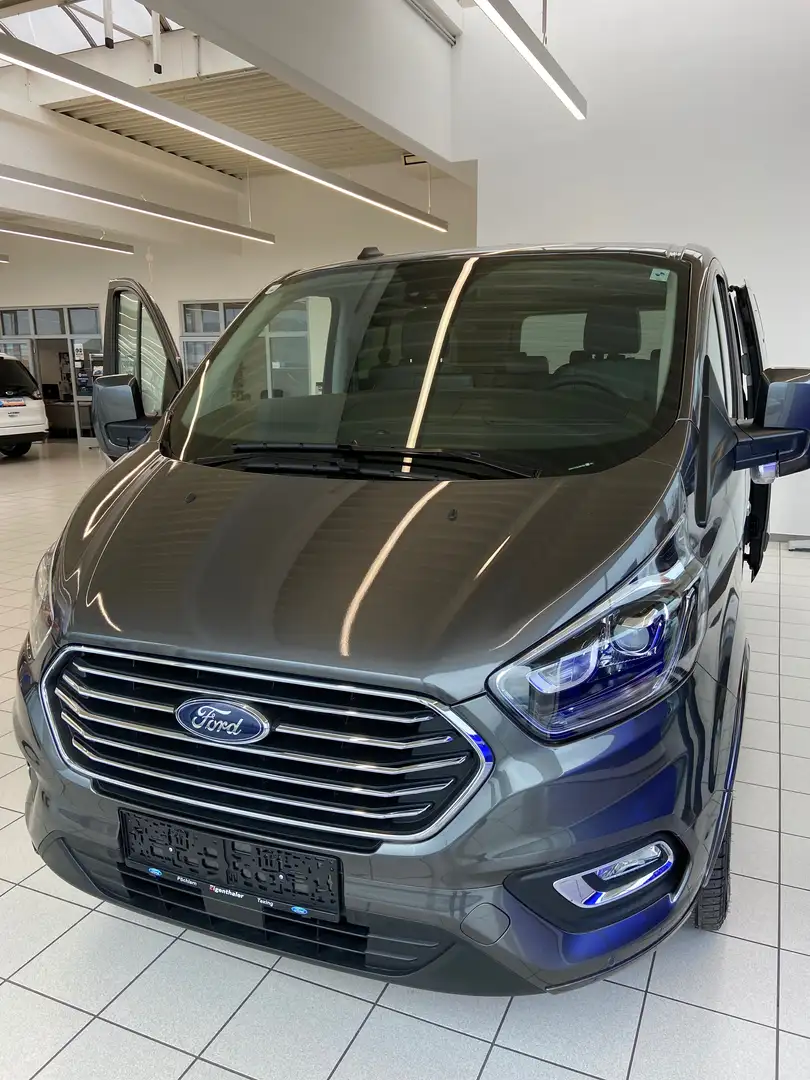 Ford Tourneo Custom Tourneo Custom 2,0 EcoBlue 320 L1 Titanium-X mHEV Titanium-X Grau - 1
