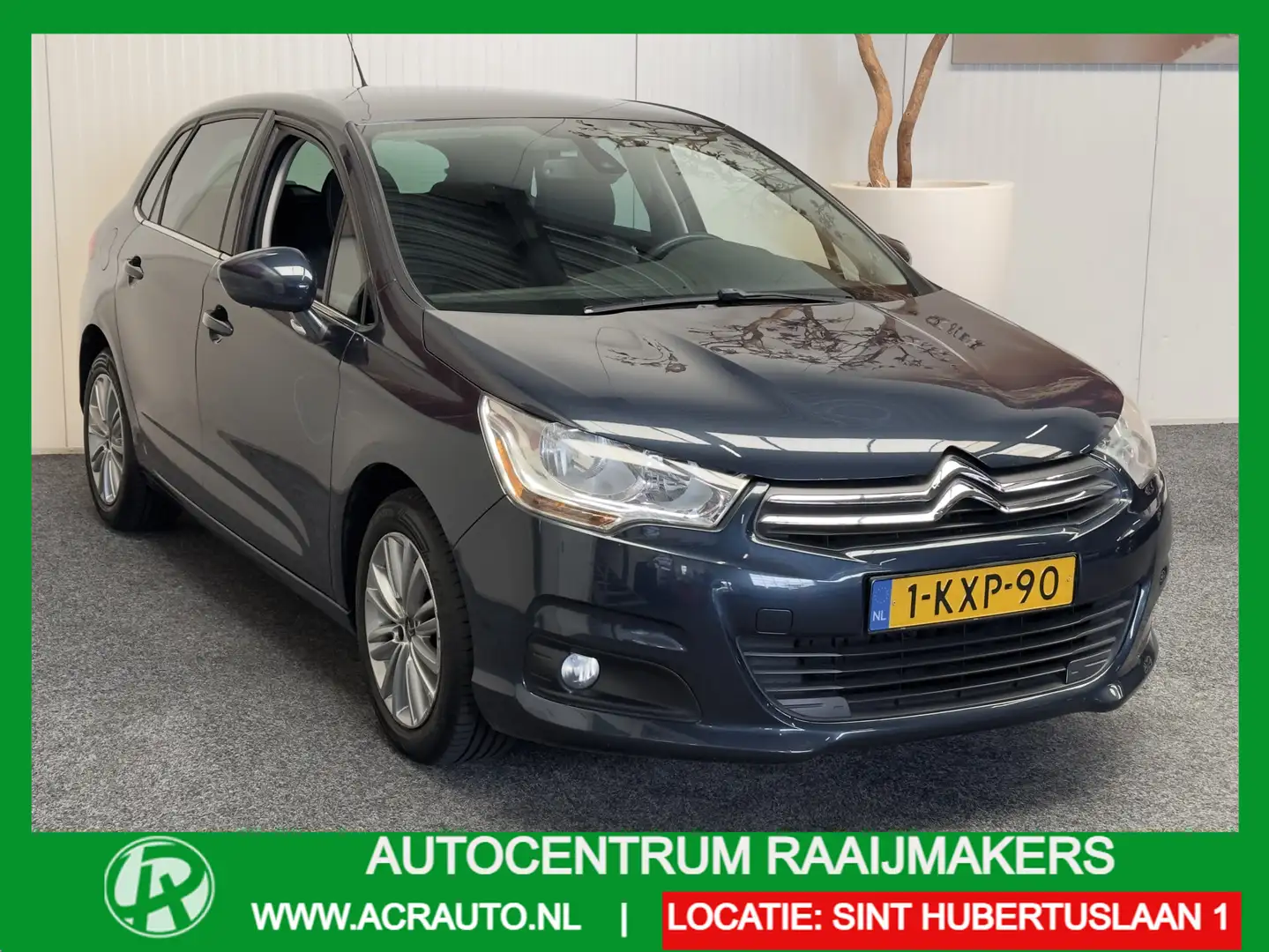 Citroen C4 1.6 VTi LIGNE BUSINESS NAVIGATIE CRUISE CONTROL CL Blauw - 1