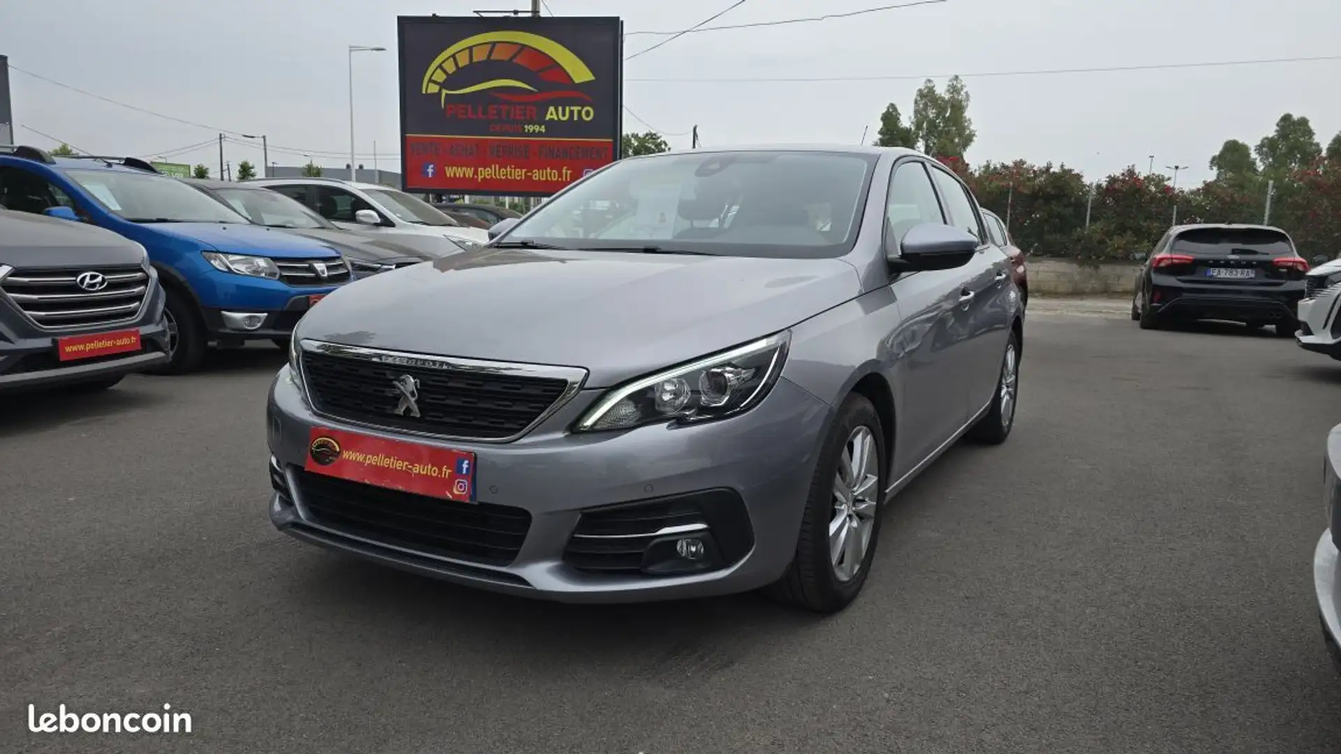 Peugeot 308 BlueHDi 130ch SetS EAT8 Active Business Grau - 1