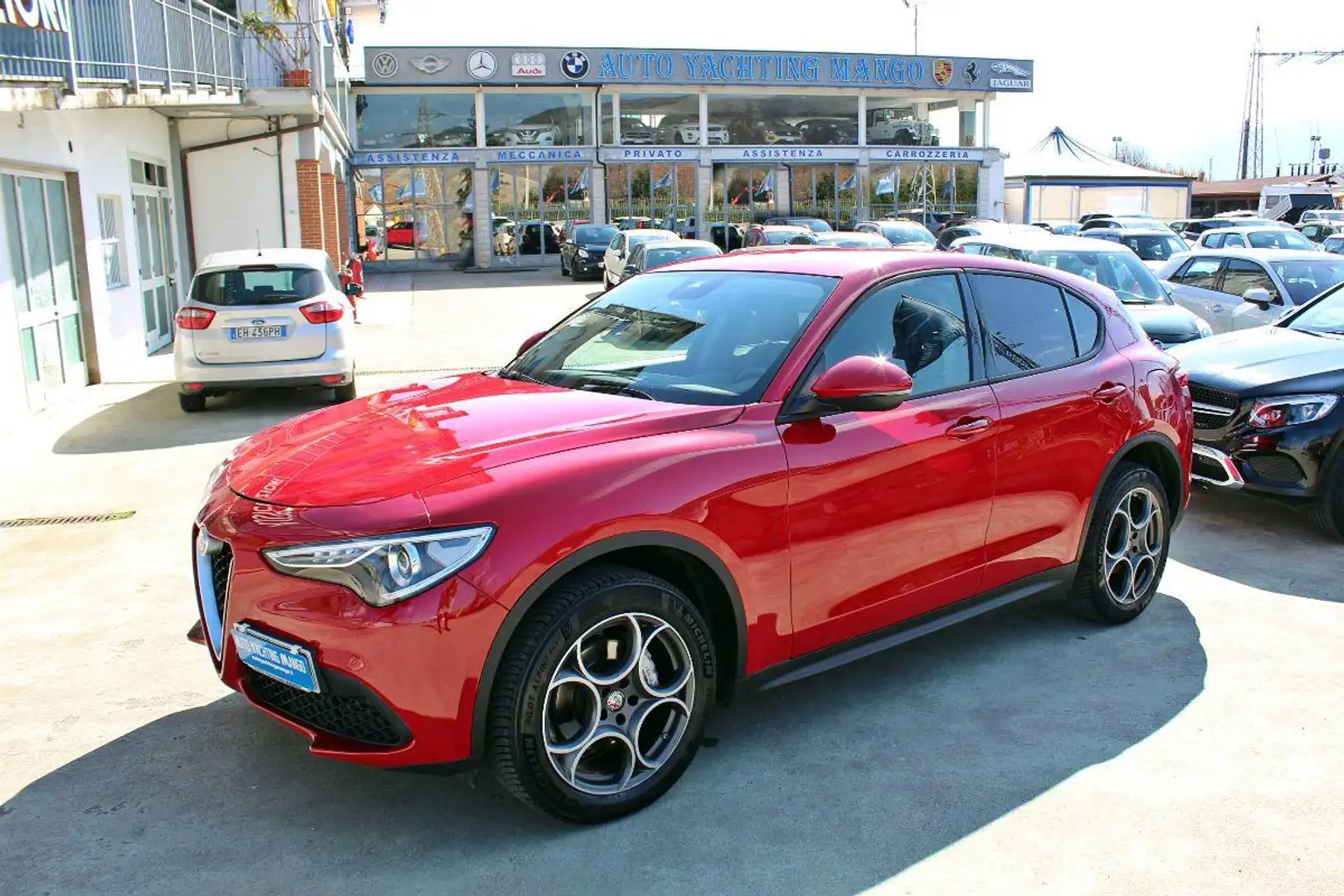 Alfa Romeo Stelvio 2.2 T.diesel 190 CV AT8 Q4 Super Rosso - 1