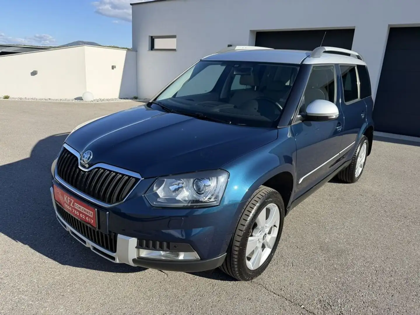 Skoda Yeti Style Outdoor 4x4 DSG/Standheizung/Leder Blau - 1