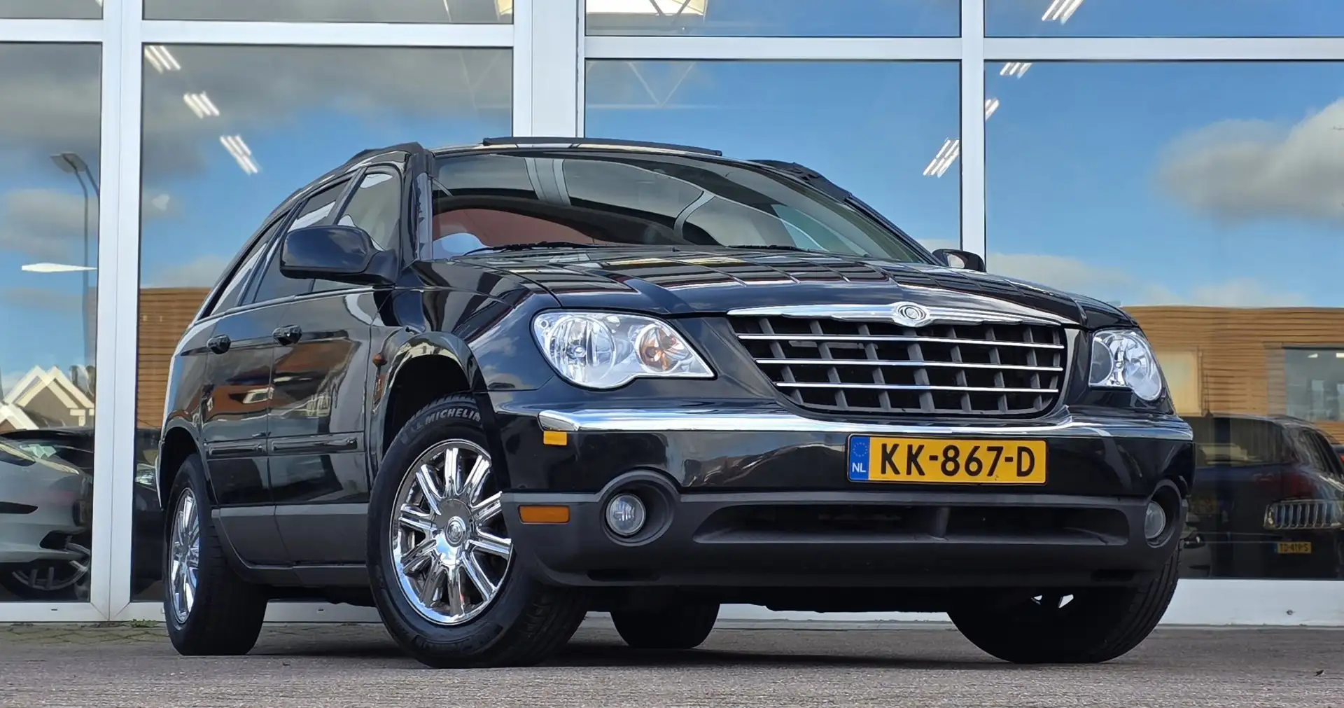 Chrysler Pacifica 4.0i V6 6P Leren bekleding Opendak Nieuwe APK Чорний - 2