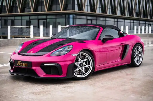 Porsche 718 Spyder RS / WEISSACH PACK / PDK / RUBYSTAR  NEO / 4.000 KM / 1 OWNER / VAT