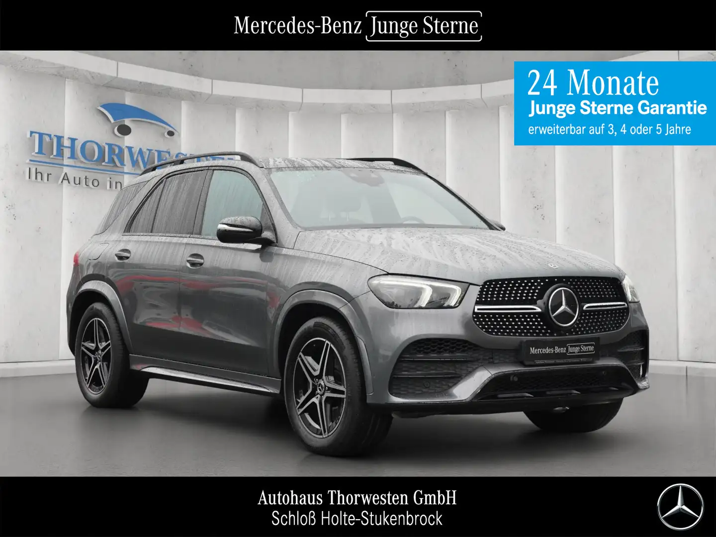 Mercedes-Benz GLE 350 GLE 350 d 4MATIC AMG Line 360° NIGHT 1. Hand Grau - 1