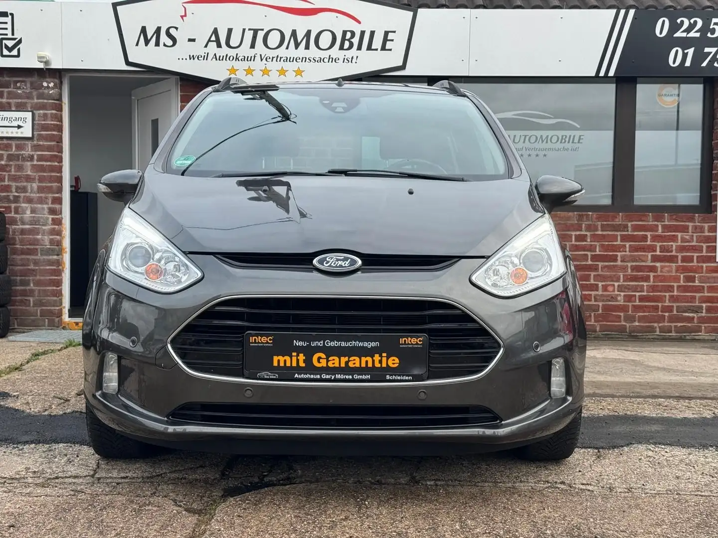 Ford B-Max B-MAX Titanium*1HAND*GARANTIE*TÜV NEU*VOLL* Grau - 2