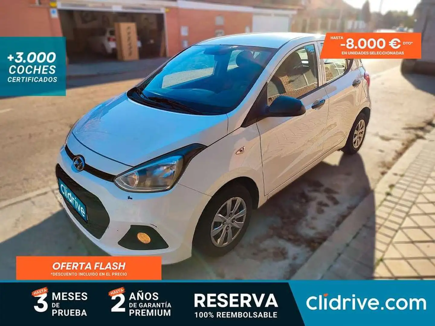 Hyundai i10 1.0 MPI Klass Blanco - 1