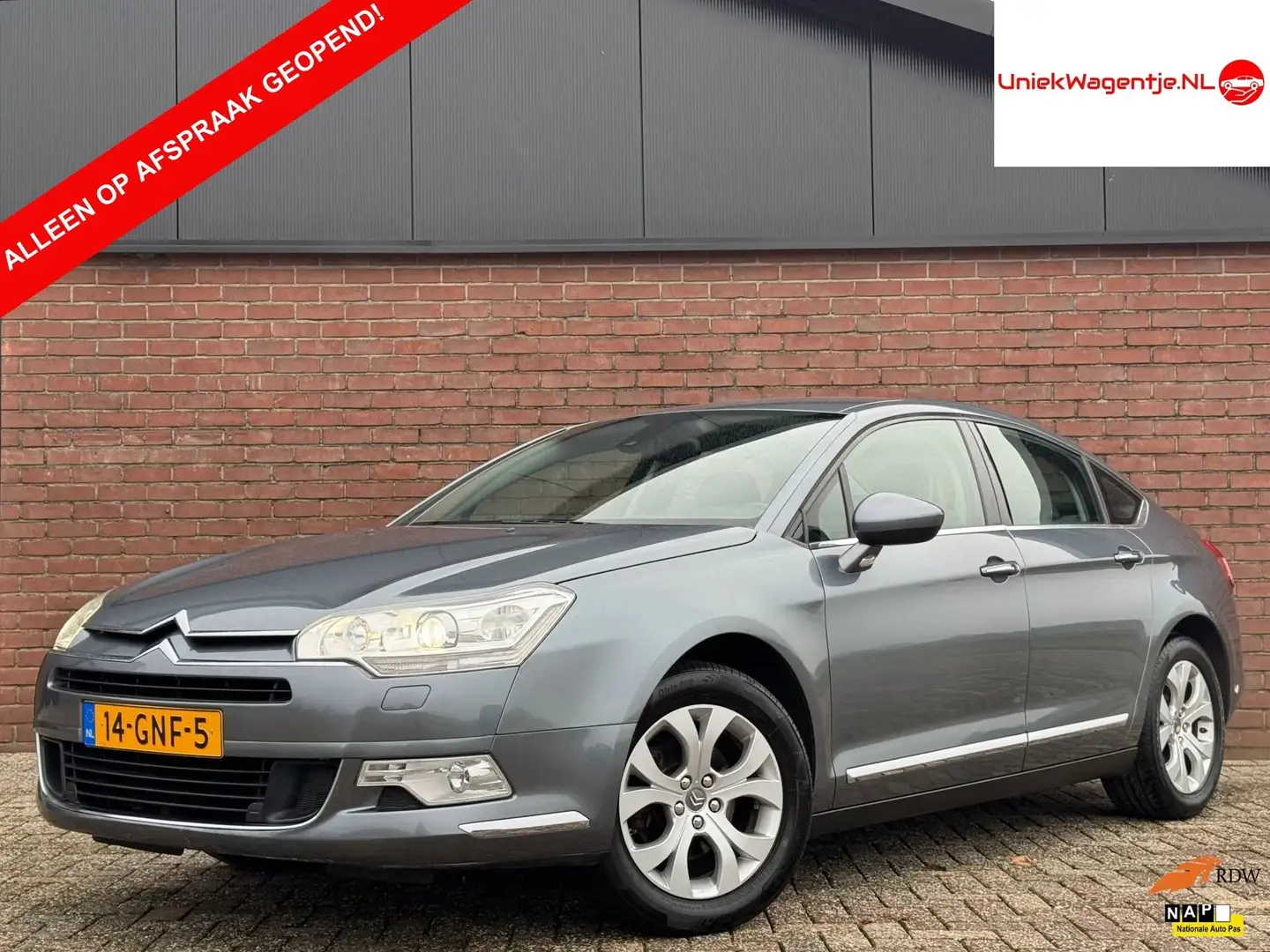 Citroen C5 2.0 16V EXCLUSIVE AUTOMAAT | NL-AUTO! | LEDER! Gris - 1