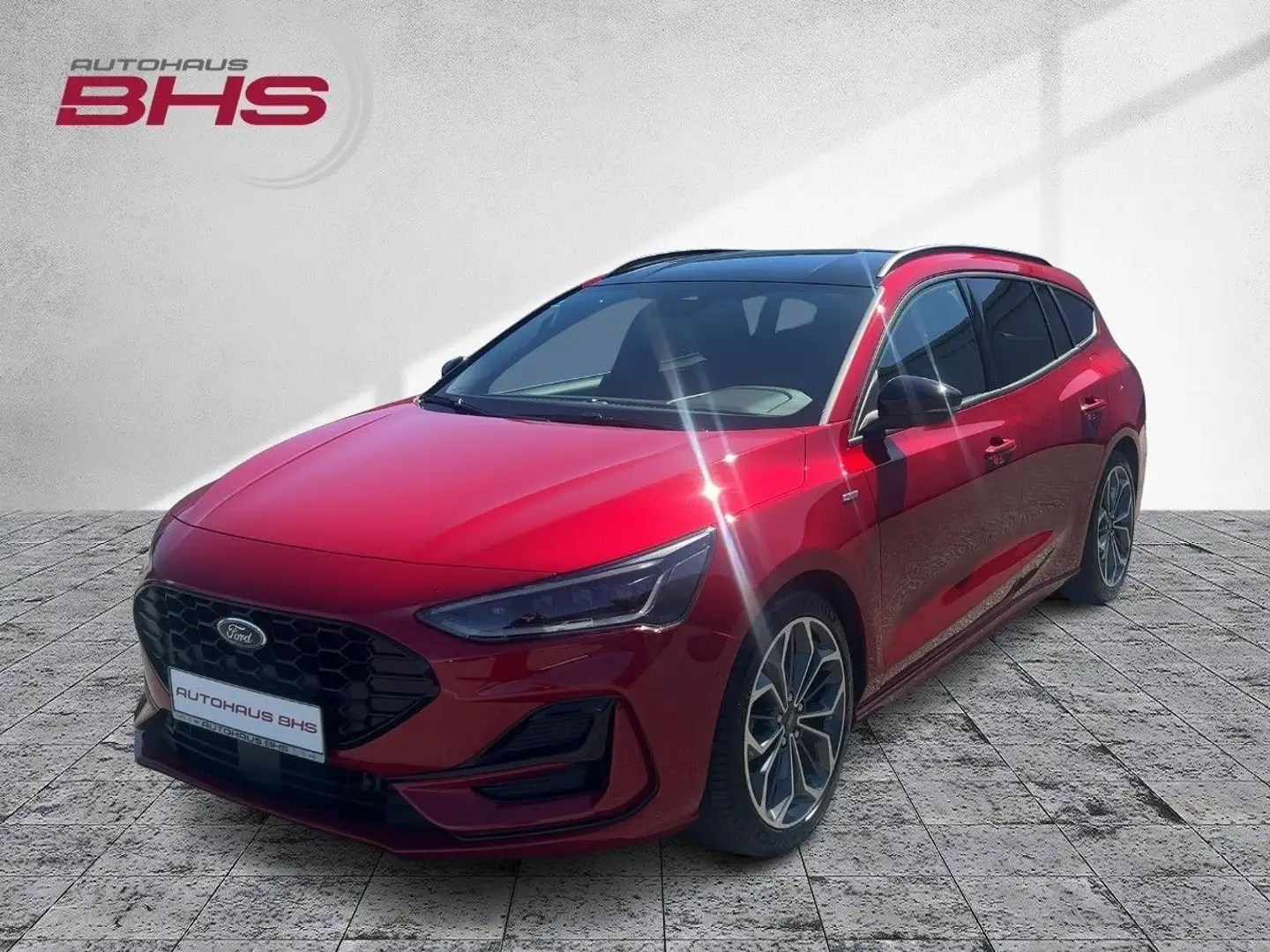 Ford Focus Turnier 1,0 EcoBoost 155 PS ATG ST-Line X Rot - 1