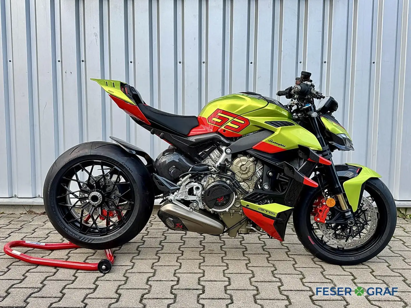 Ducati Streetfighter V4 Lamborghini 618/630 Grün - 2