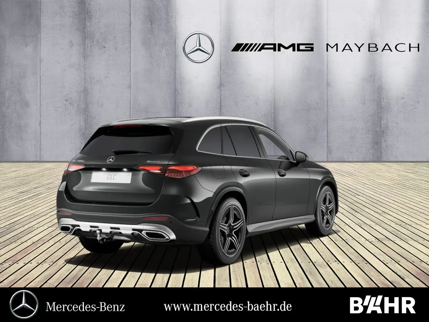 Mercedes-Benz GLC 300 GLC 300 d 4M AMG/Pano/Distronic/AHK/360°/LMR20" Grau - 2