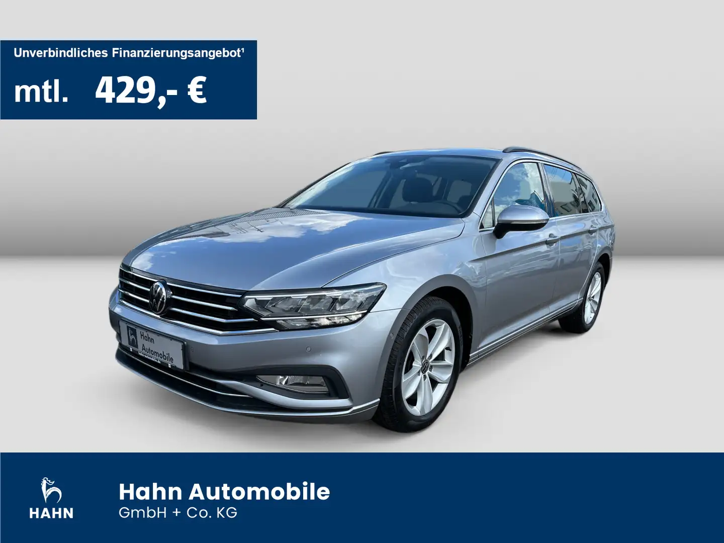 Volkswagen Passat Variant 2.0TDI DSG 4Mo Business ACC LED N Silber - 1
