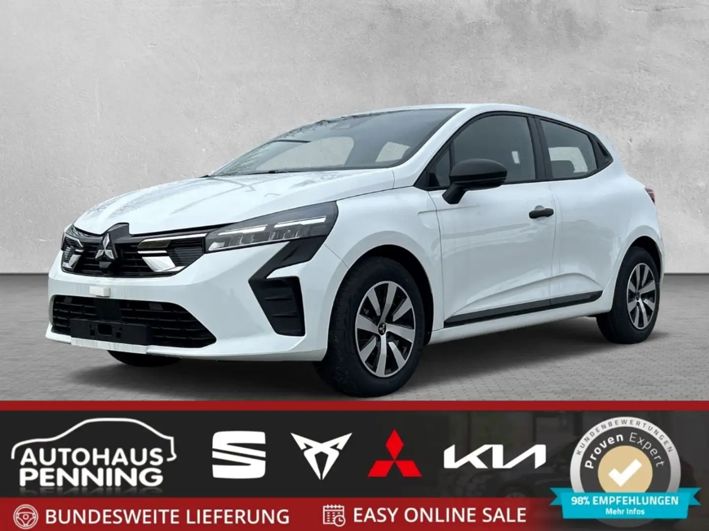 Mitsubishi Colt 1,0l BASIS / UPE: 19.280,- € / LED GRA FULL LINK Weiß - 1