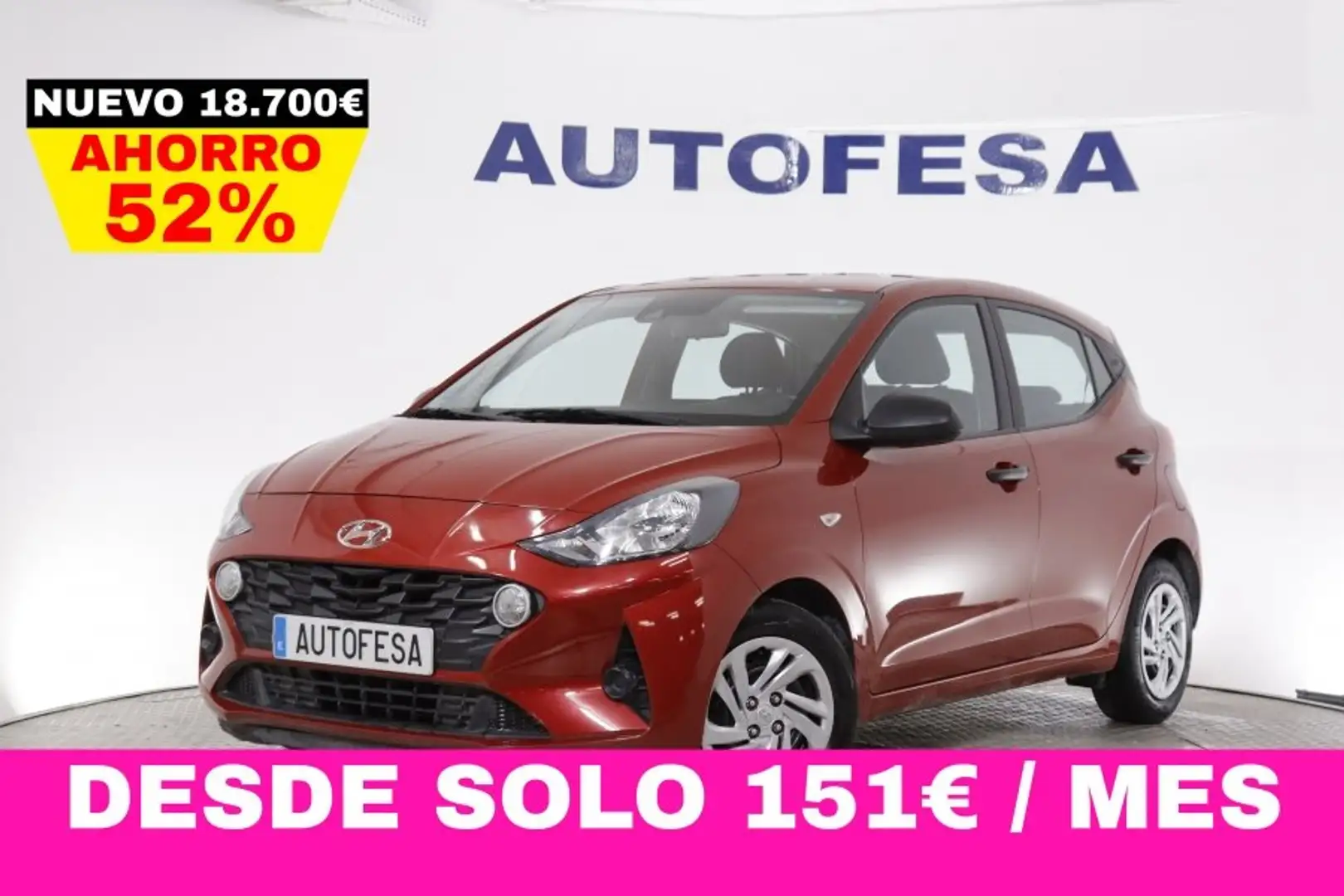 Hyundai i10 1.0 ESSENCE 67cv 5P # IVA DEDUCIBLE Rojo - 1