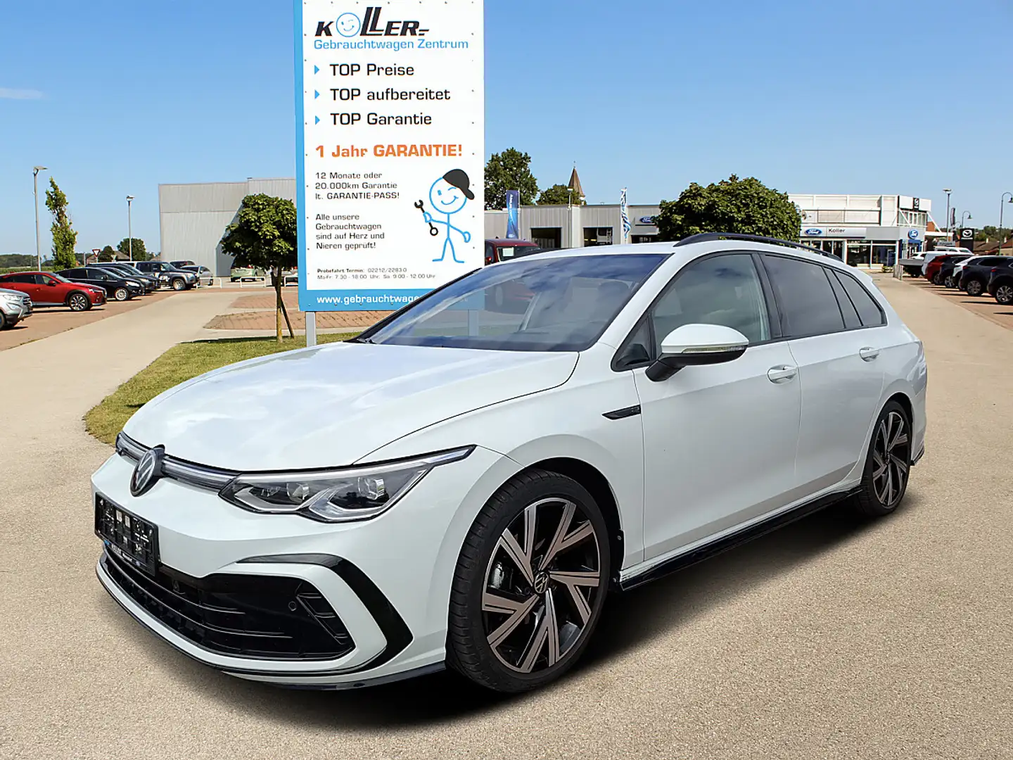 Volkswagen Golf Variant 1,5 TSI R-Line Weiß - 1