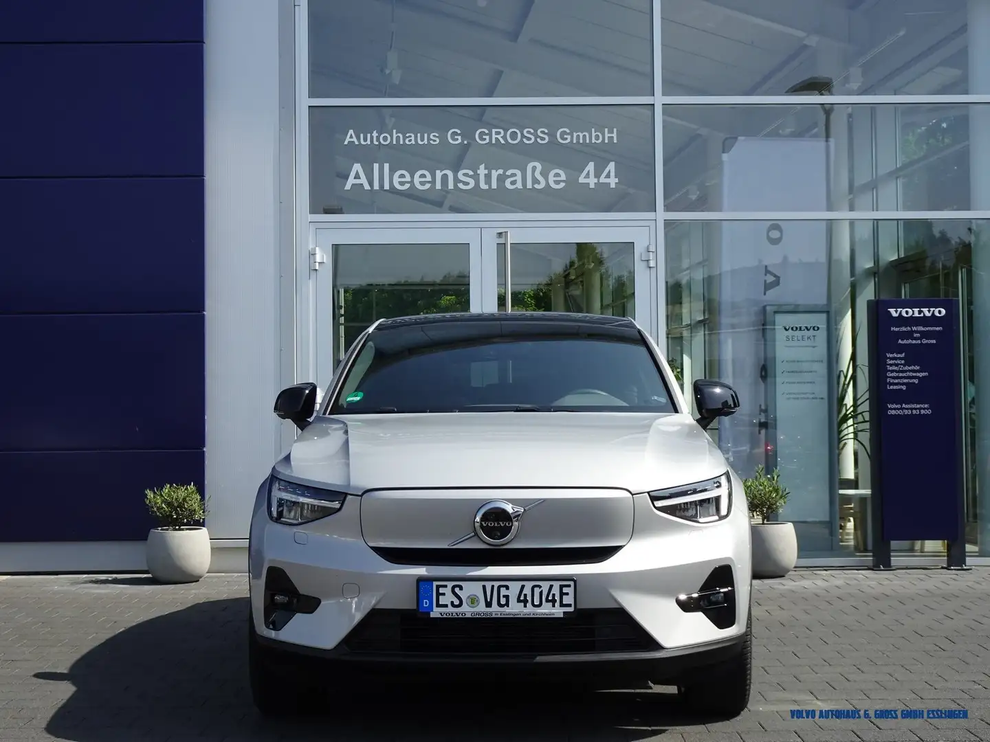 Volvo C40 Ultimate Recharge Pure Electric Extended Range 2WD Silber - 2