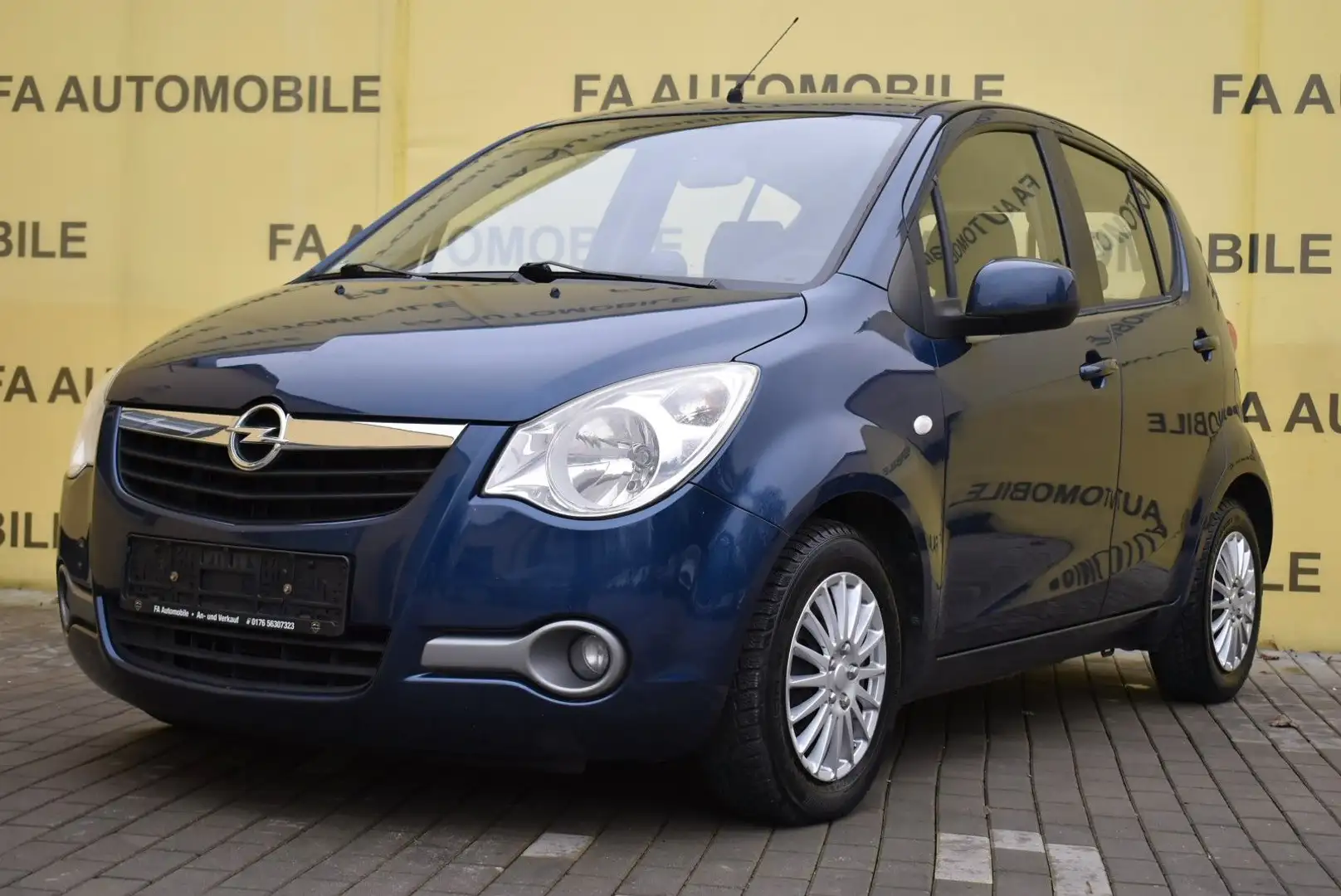 Opel Agila B Edition/KLIMA/TÜV NEU/ Azul - 1