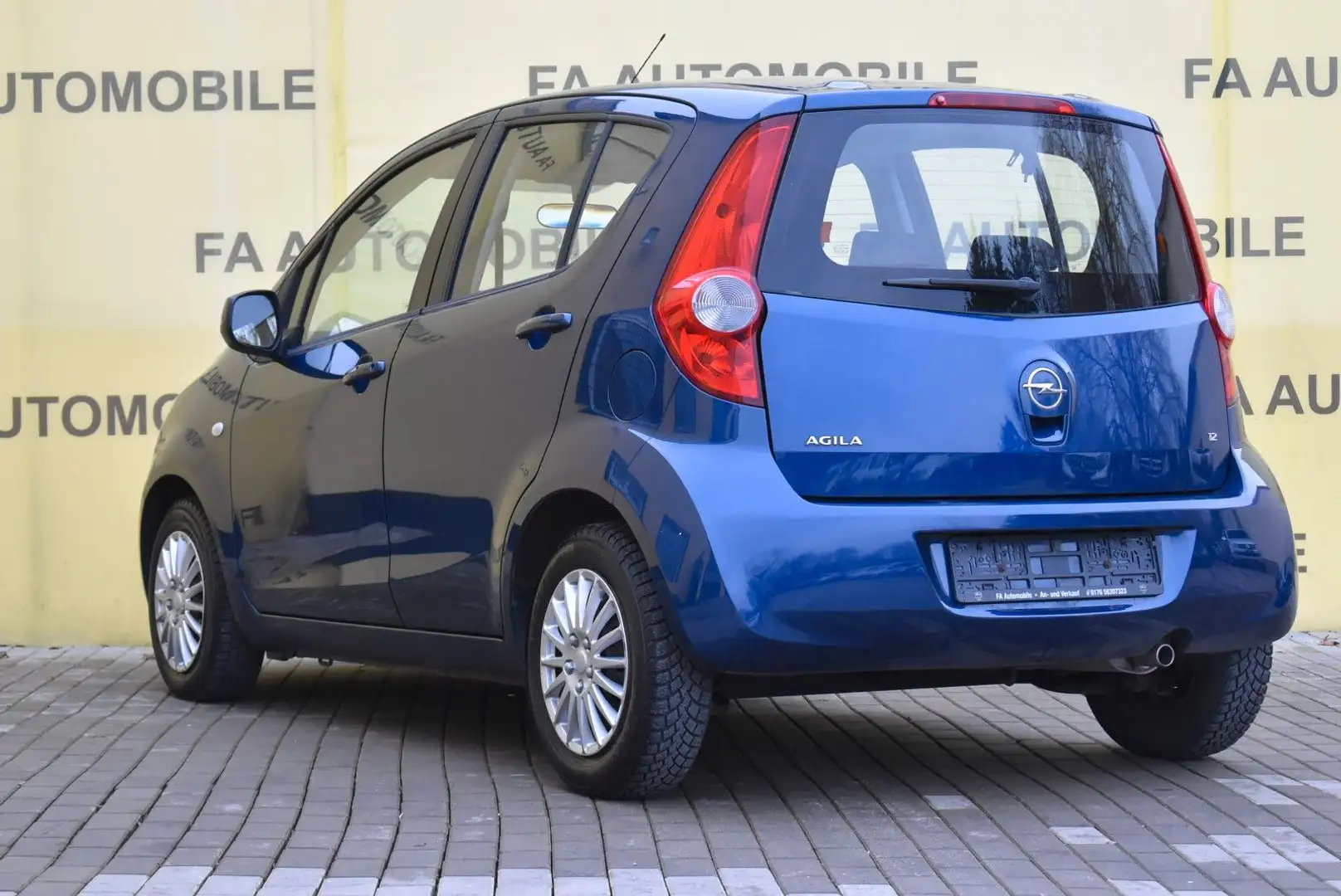 Opel Agila B Edition/KLIMA/TÜV NEU/ Синій - 2