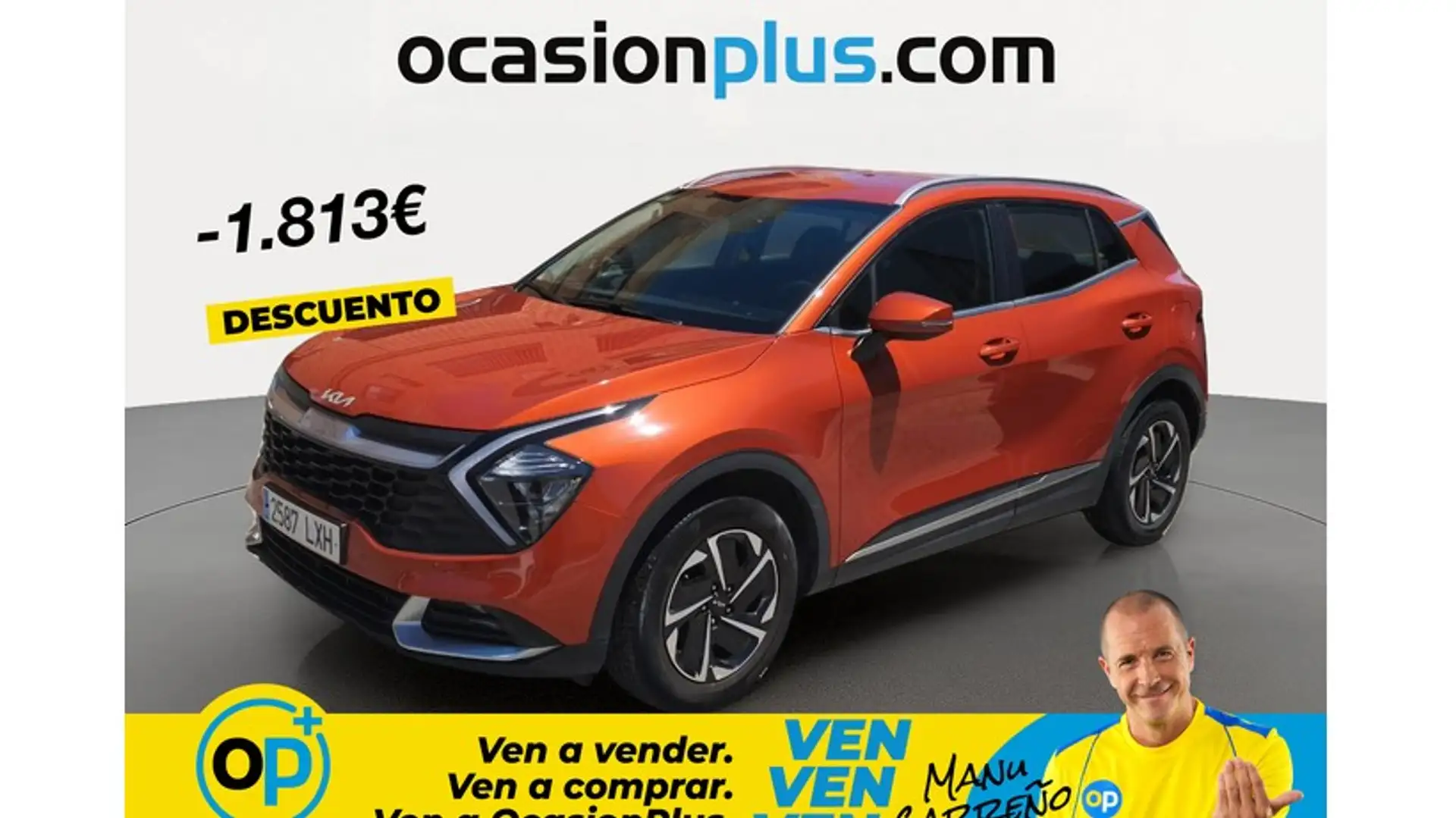 Kia Sportage 1.6 T-GDi Drive 150 Naranja - 1