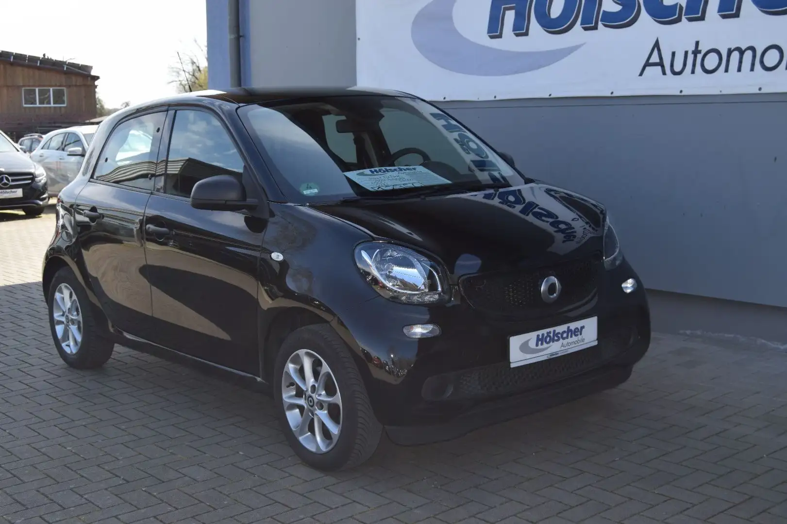 smart forFour !AUTOM!Sitzh,Parks,LM,Felg. Allwetterr,,, Schwarz - 1