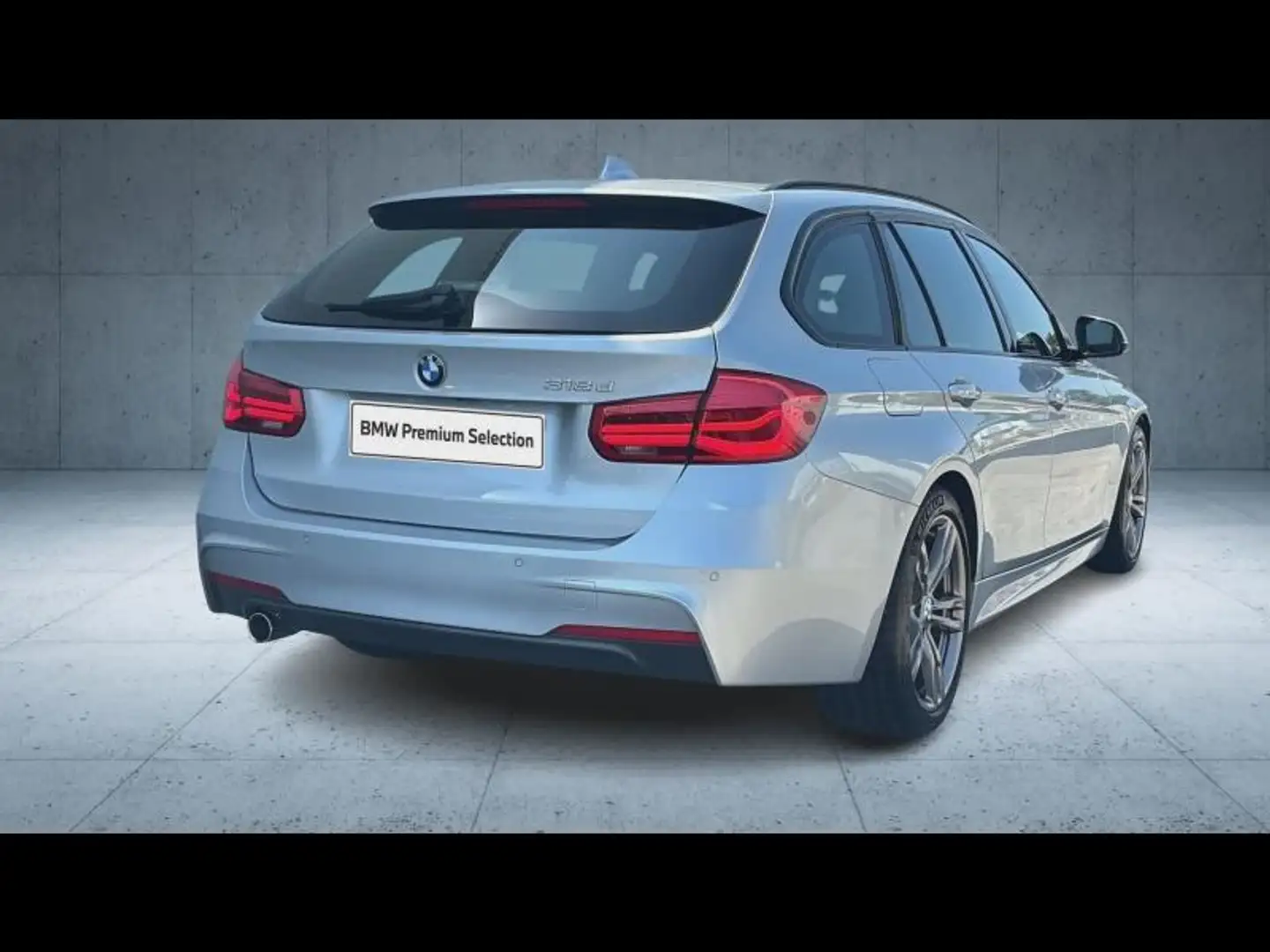 BMW 318 318dA 150ch M Sport Argent - 2