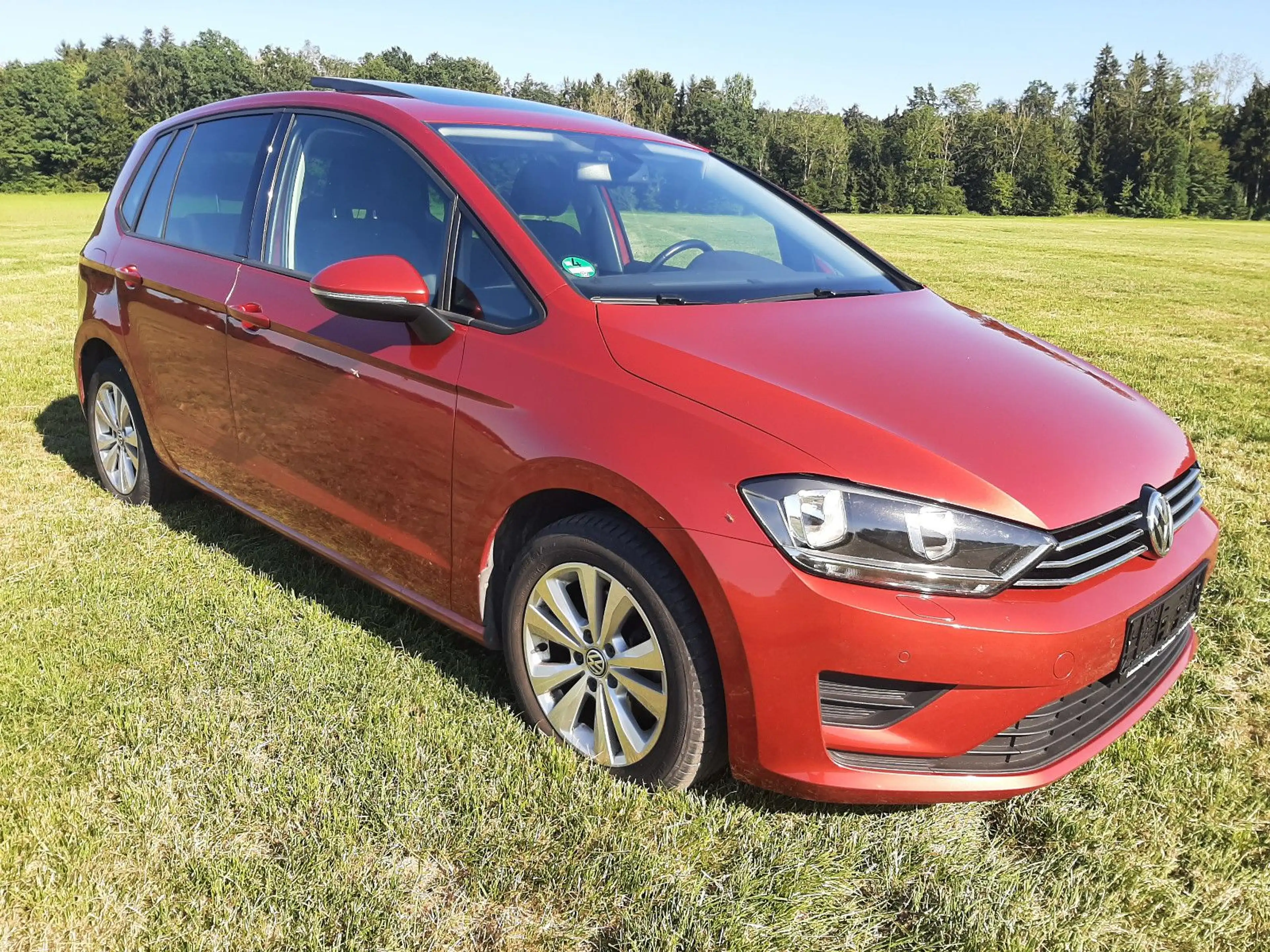 Volkswagen Golf Sportsvan VII 1.6 TDI DSG Comf Panorama AHK — photo 5