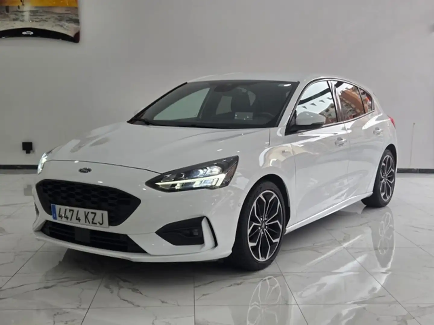 Ford Focus 1.0 Ecoboost ST Line 125 Weiß - 1