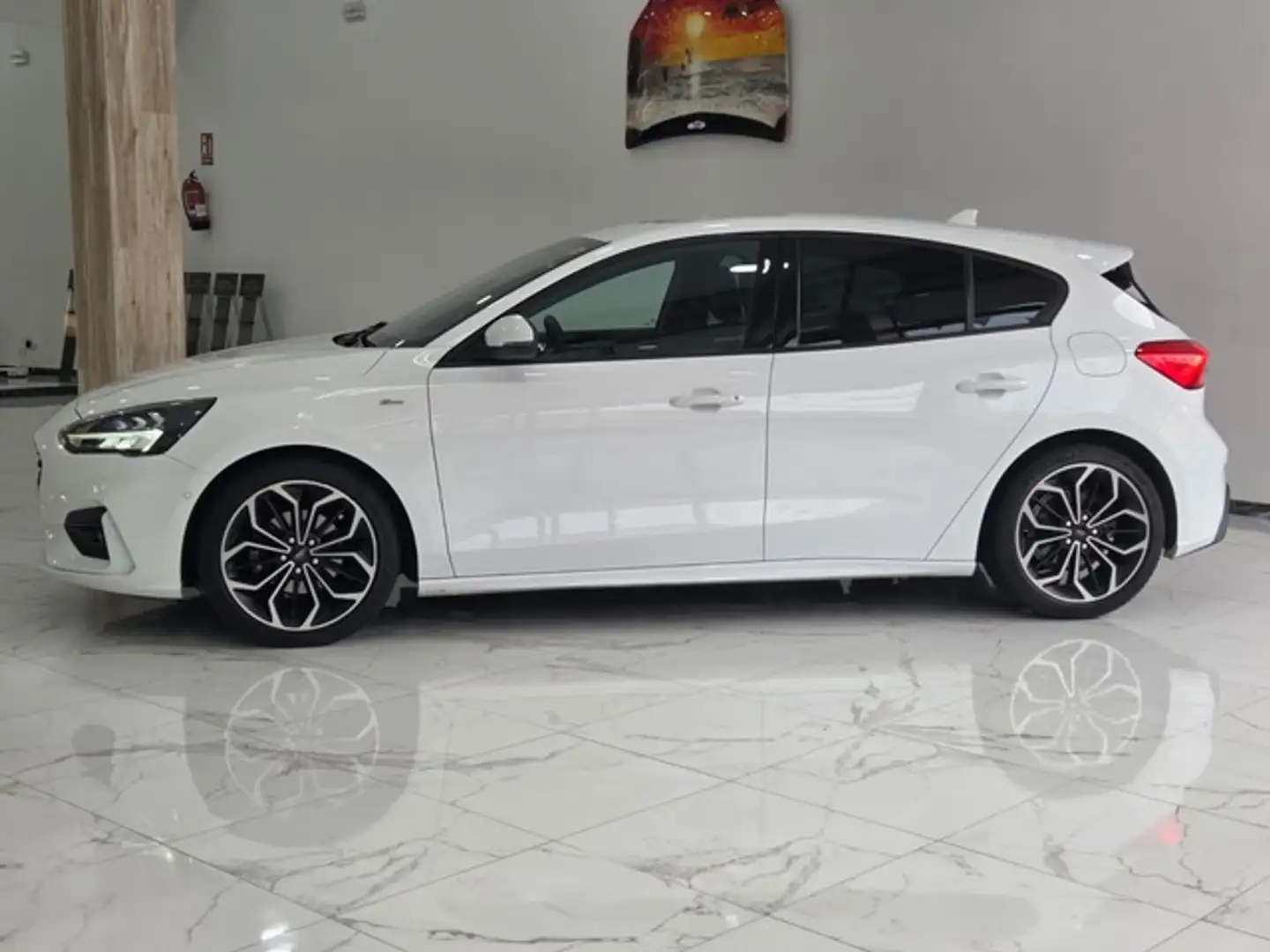 Ford Focus 1.0 Ecoboost ST Line 125 Weiß - 2