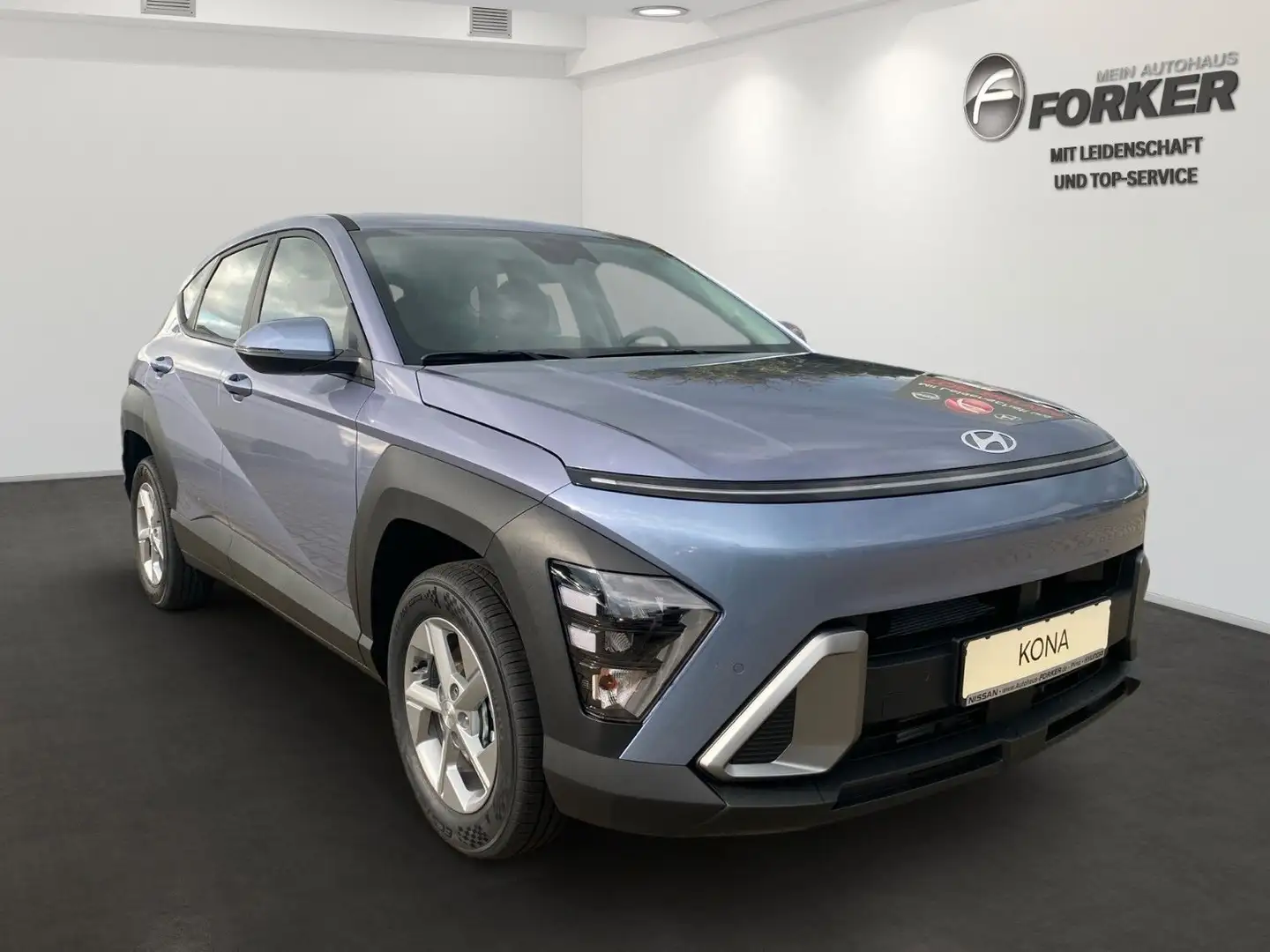 Hyundai KONA 1.0T Select Funktionsp. BLACK DEAL November Blau - 2