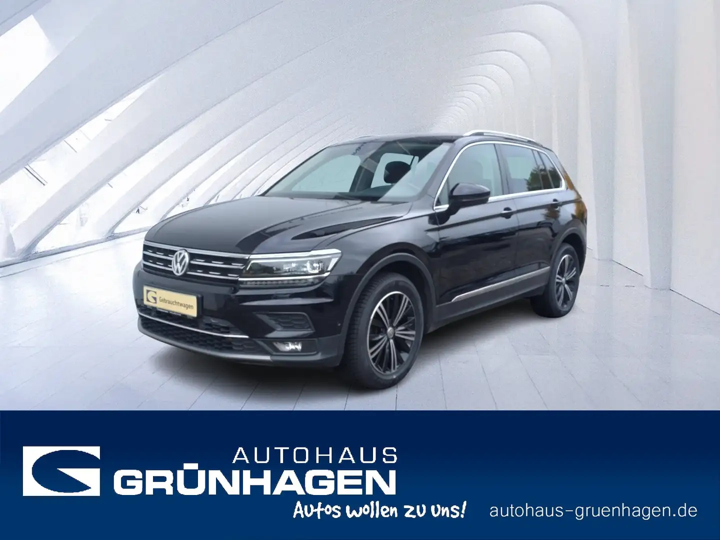 Volkswagen Tiguan Tiguan 2.0 TDI Highline 4Motion DSG-ACC-LED-AHK Negro - 1