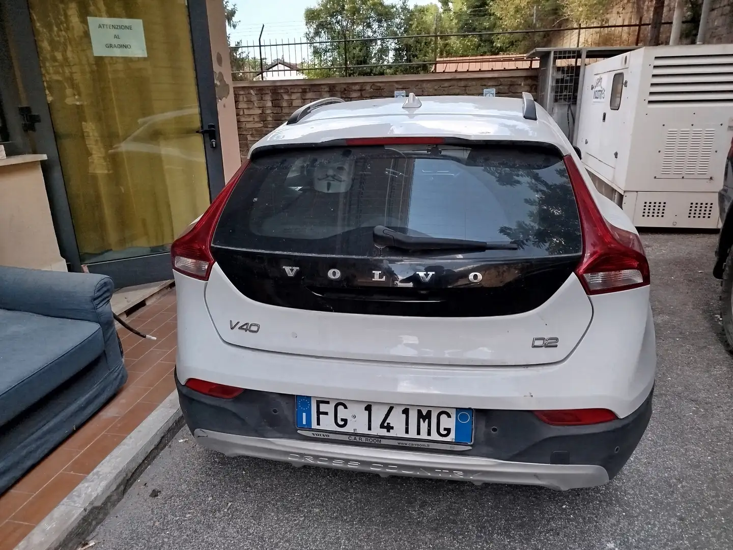 Volvo V40 Cross Country V40 Cross Country 2.0 d2 geartronic my17 Bianco - 2