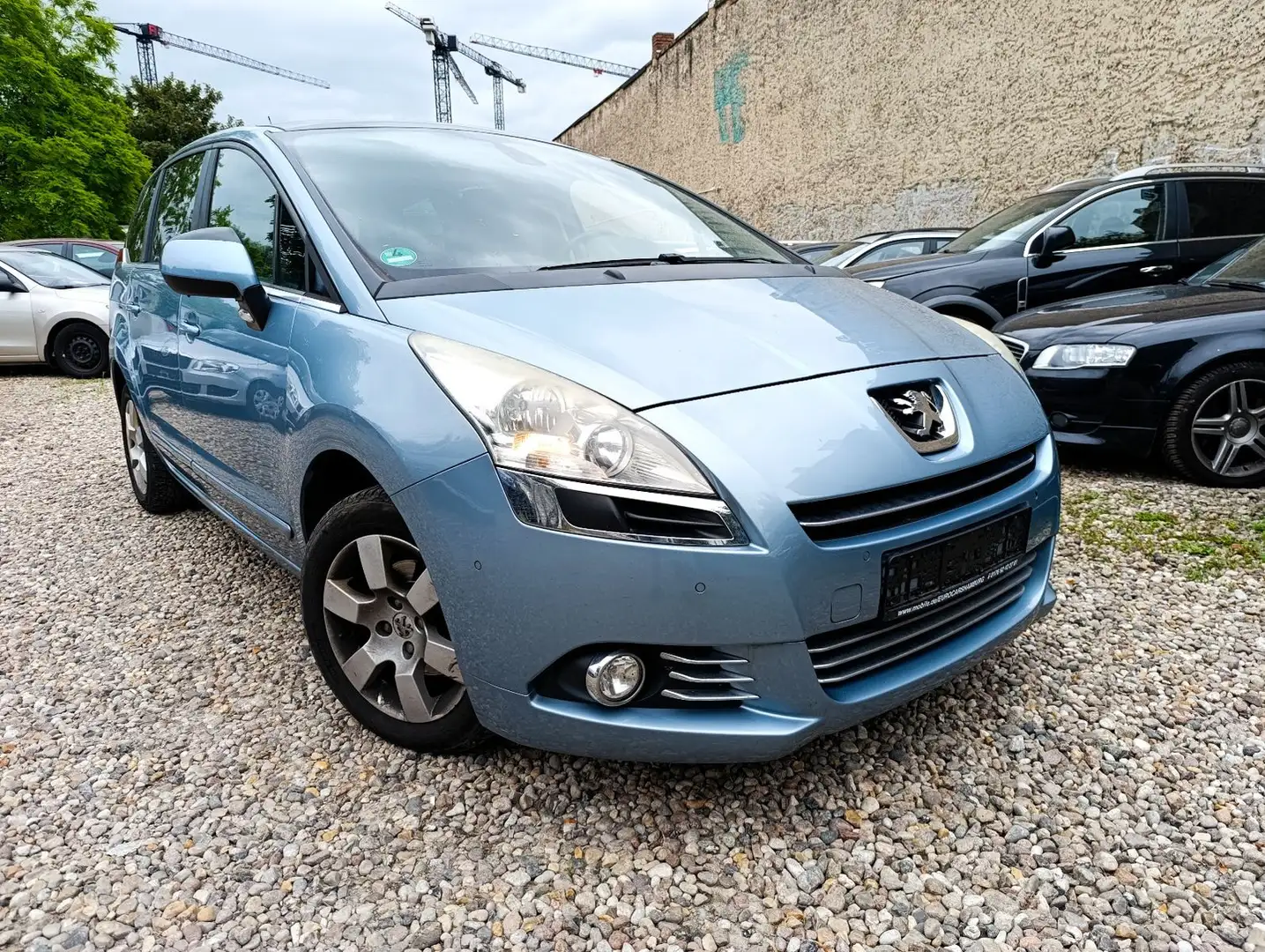 Peugeot 5008 Premium-AUTOMATIK-PDC-KLIMA-PANORAMA Blau - 1