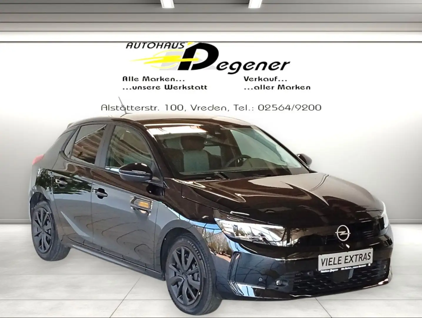 Opel Corsa F Sitz- und Lenkradheizung / 101 PS Schwarz - 1