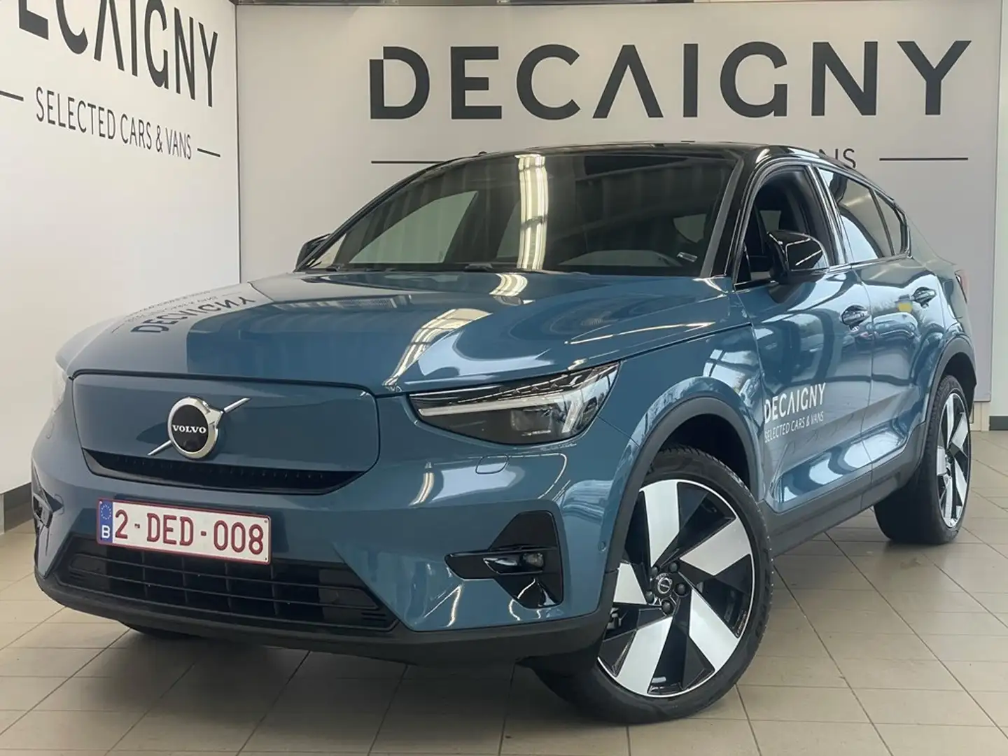 Volvo C40 78kWh*Rijbereik 430km*360°Camera*Google Maps*Panod Blu/Azzurro - 1