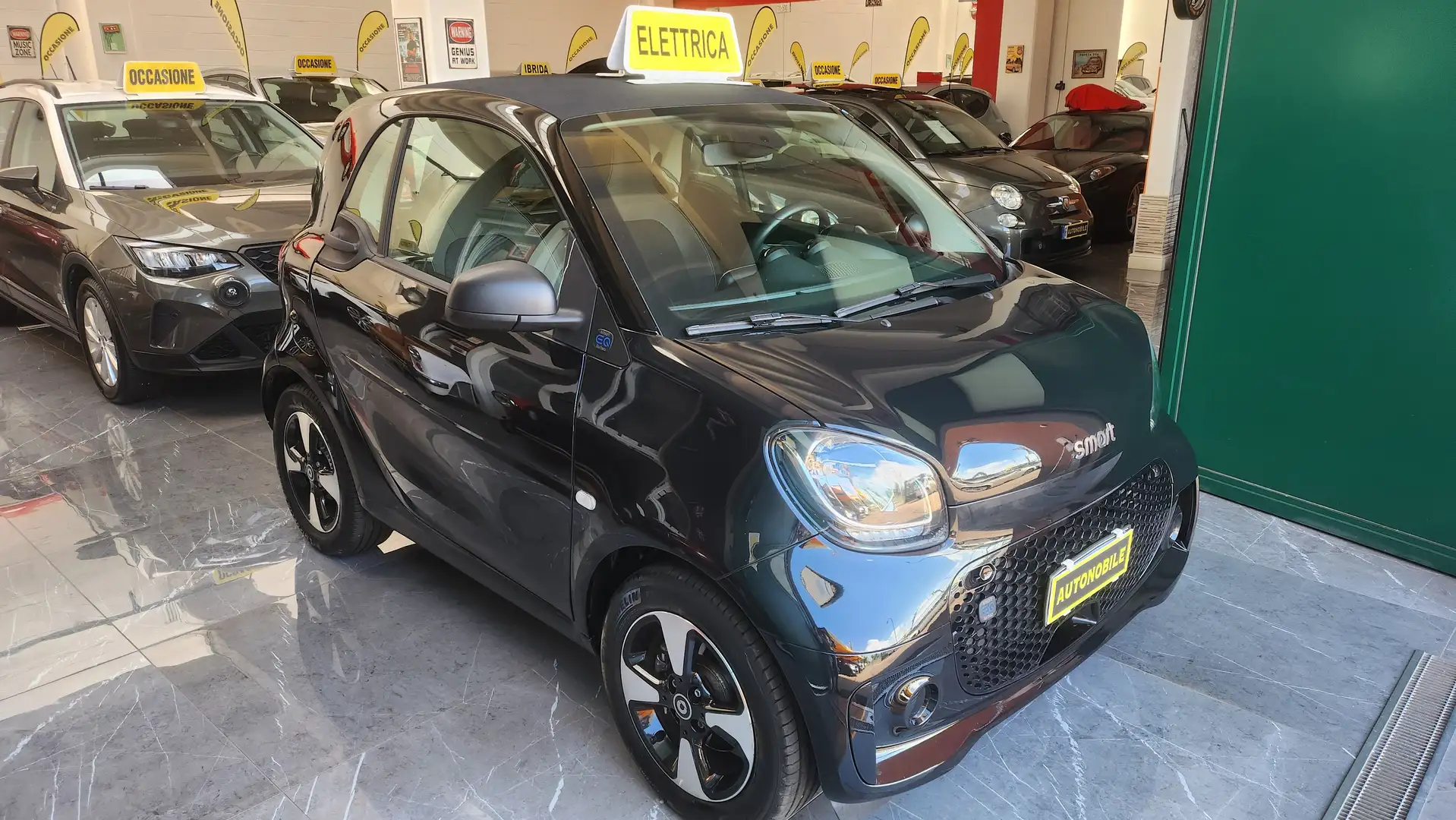 smart forTwo Fortwo III 2020 eq Passion 4,6kW TargaGC078JY Nero - 2