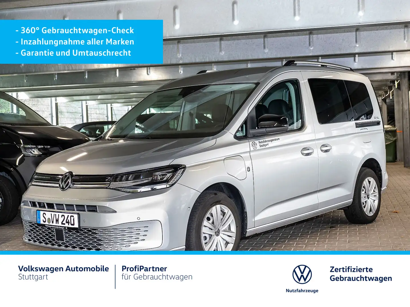 Volkswagen Caddy Life DSG 1,5 l eHybrid Silber - 2